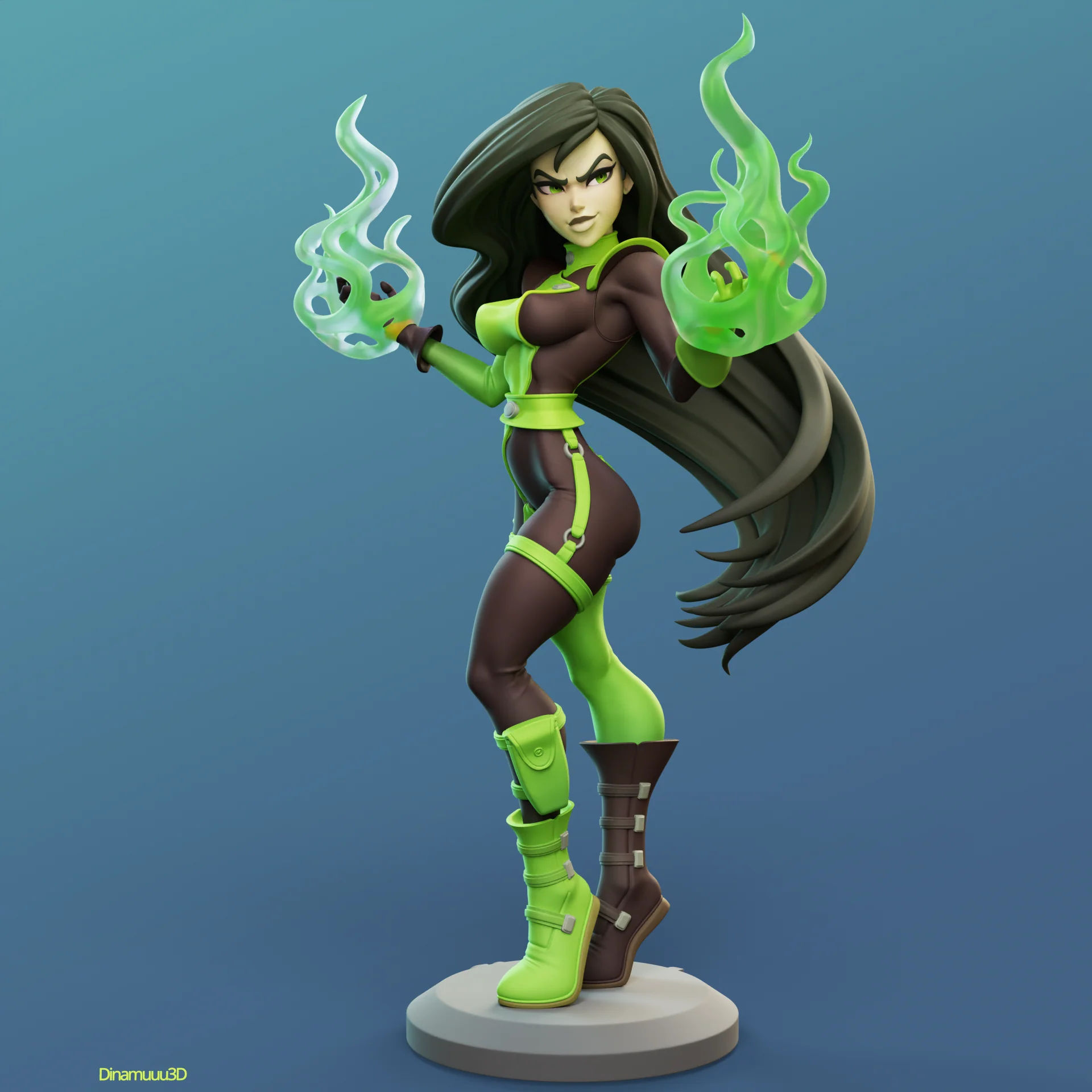 The Emerald Menace Statue - Image 2