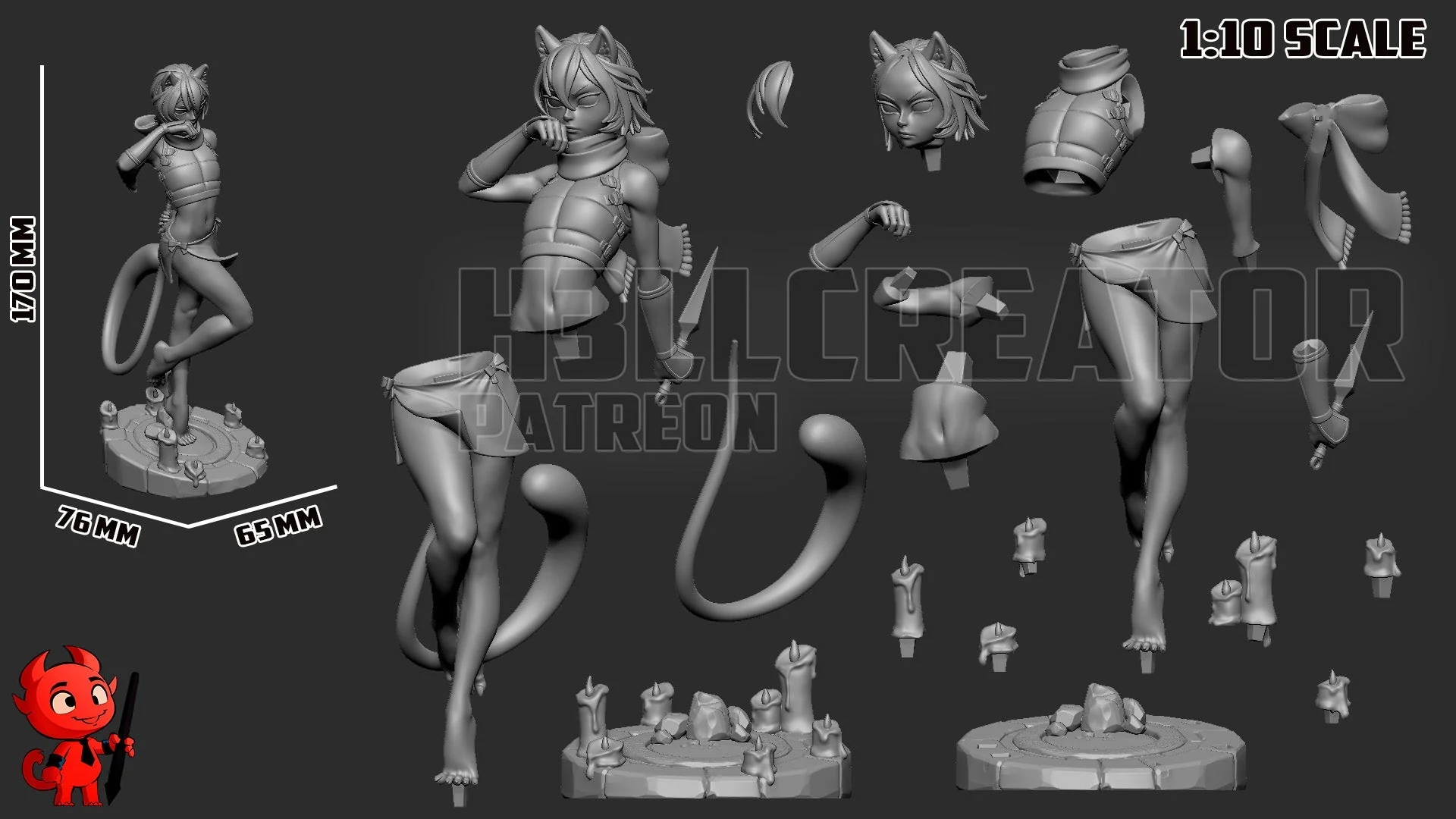 The Feral Blade Statue - Image 10