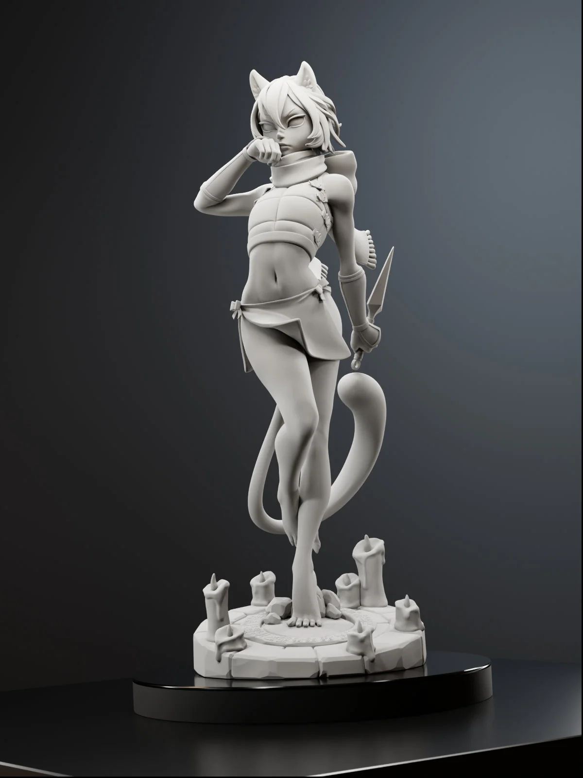 The Feral Blade Statue - Image 11