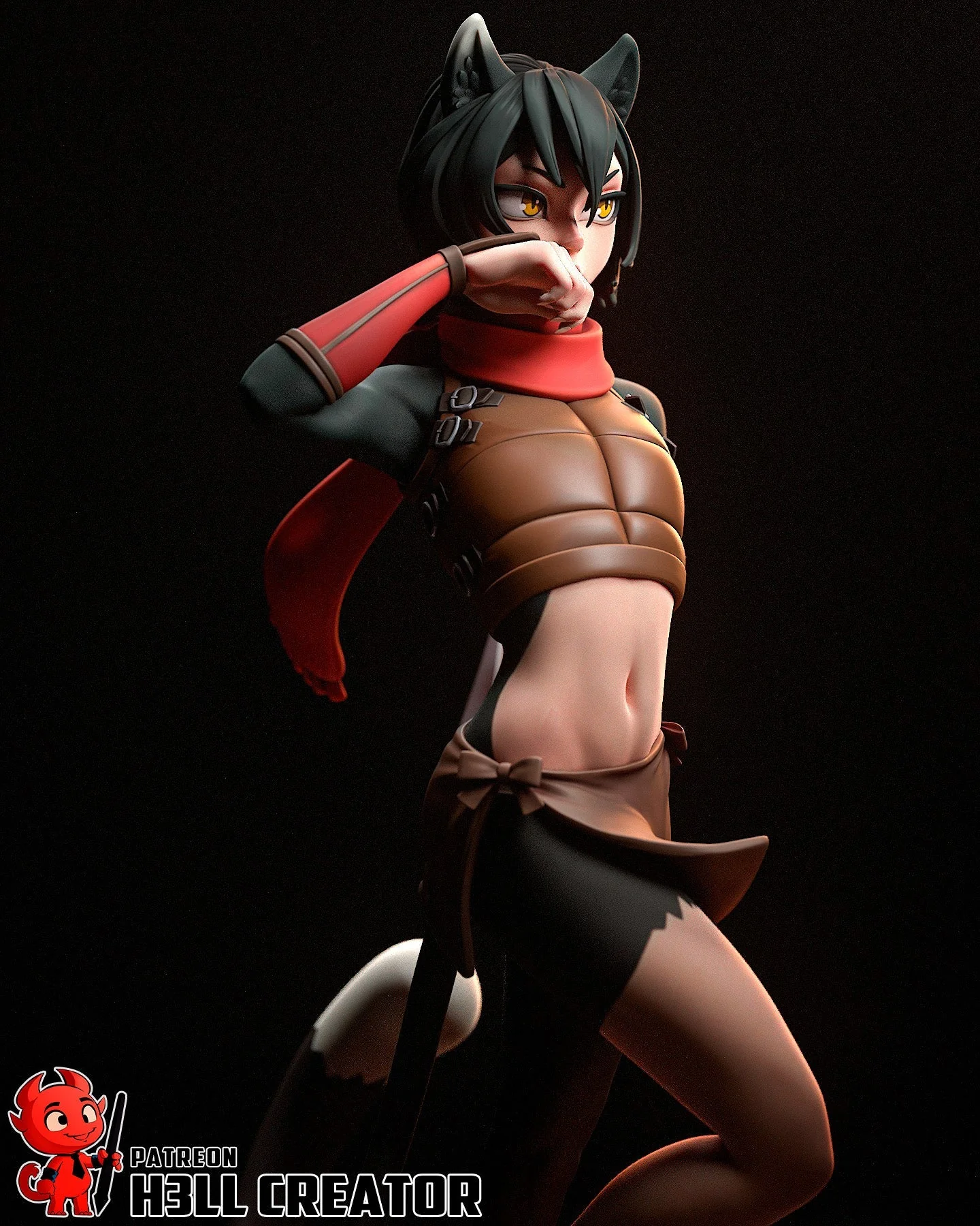 The Feral Blade Statue - Image 7
