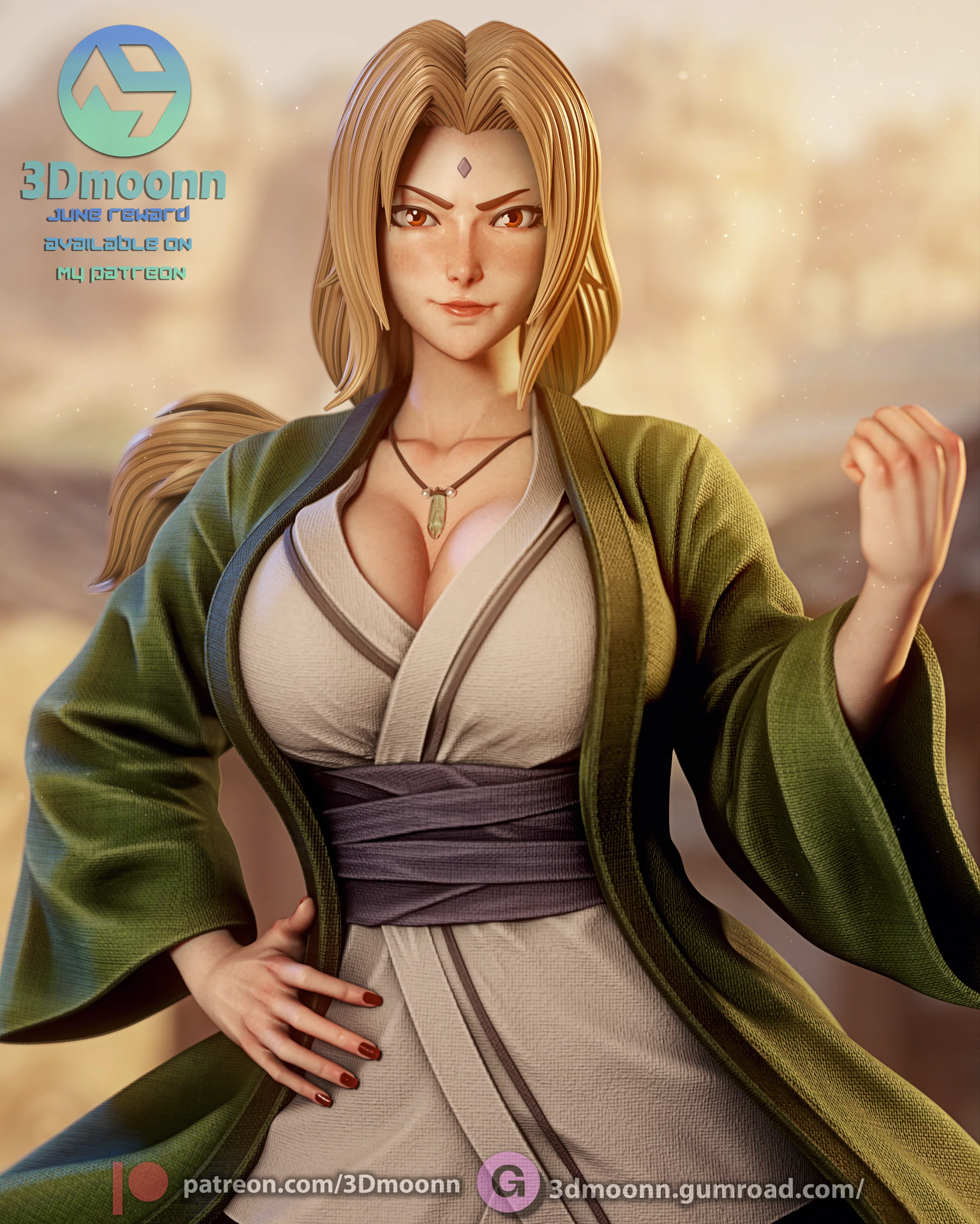 The Fifth Hokage Statue - Image 2