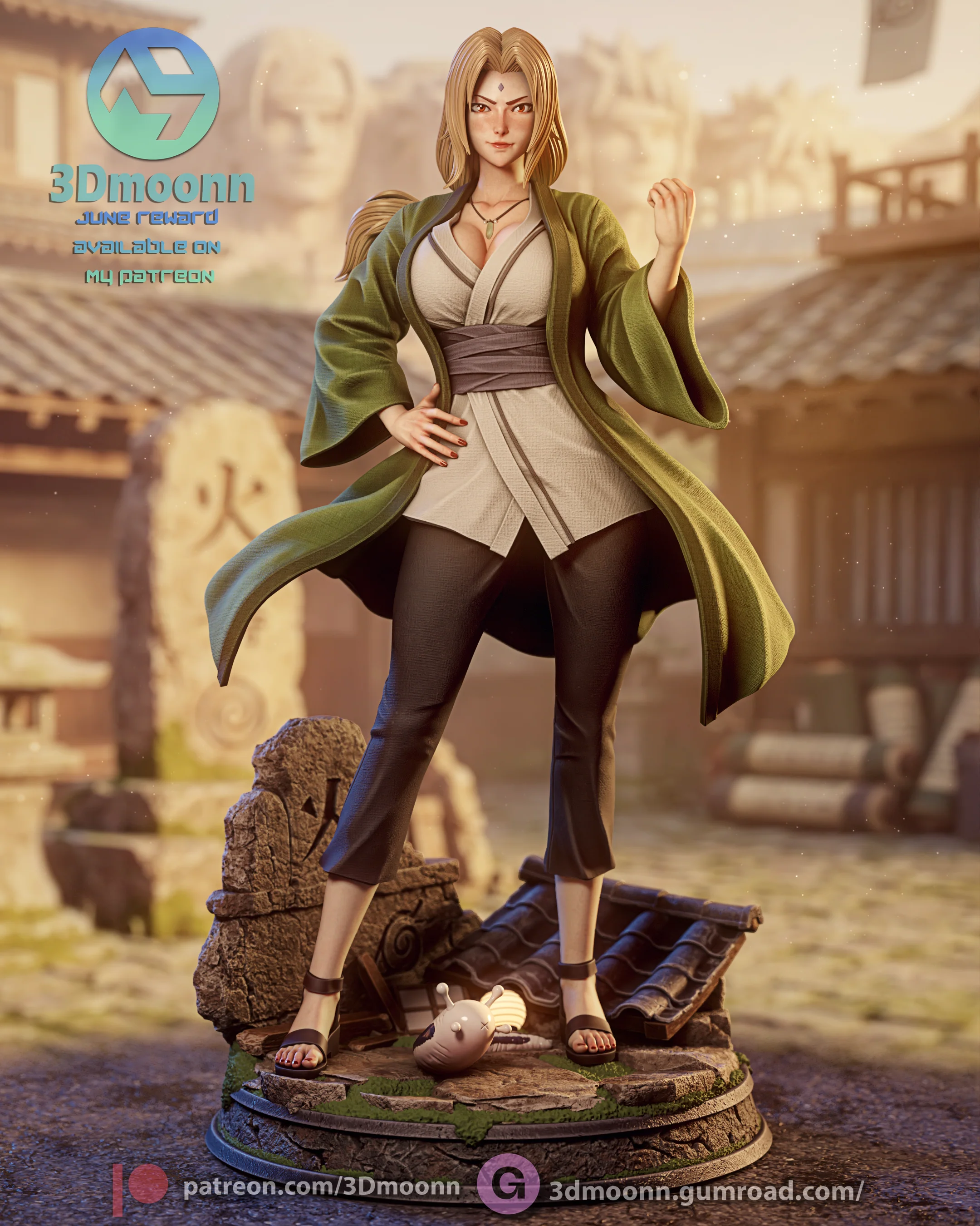 The Fifth Hokage Statue - Image 3