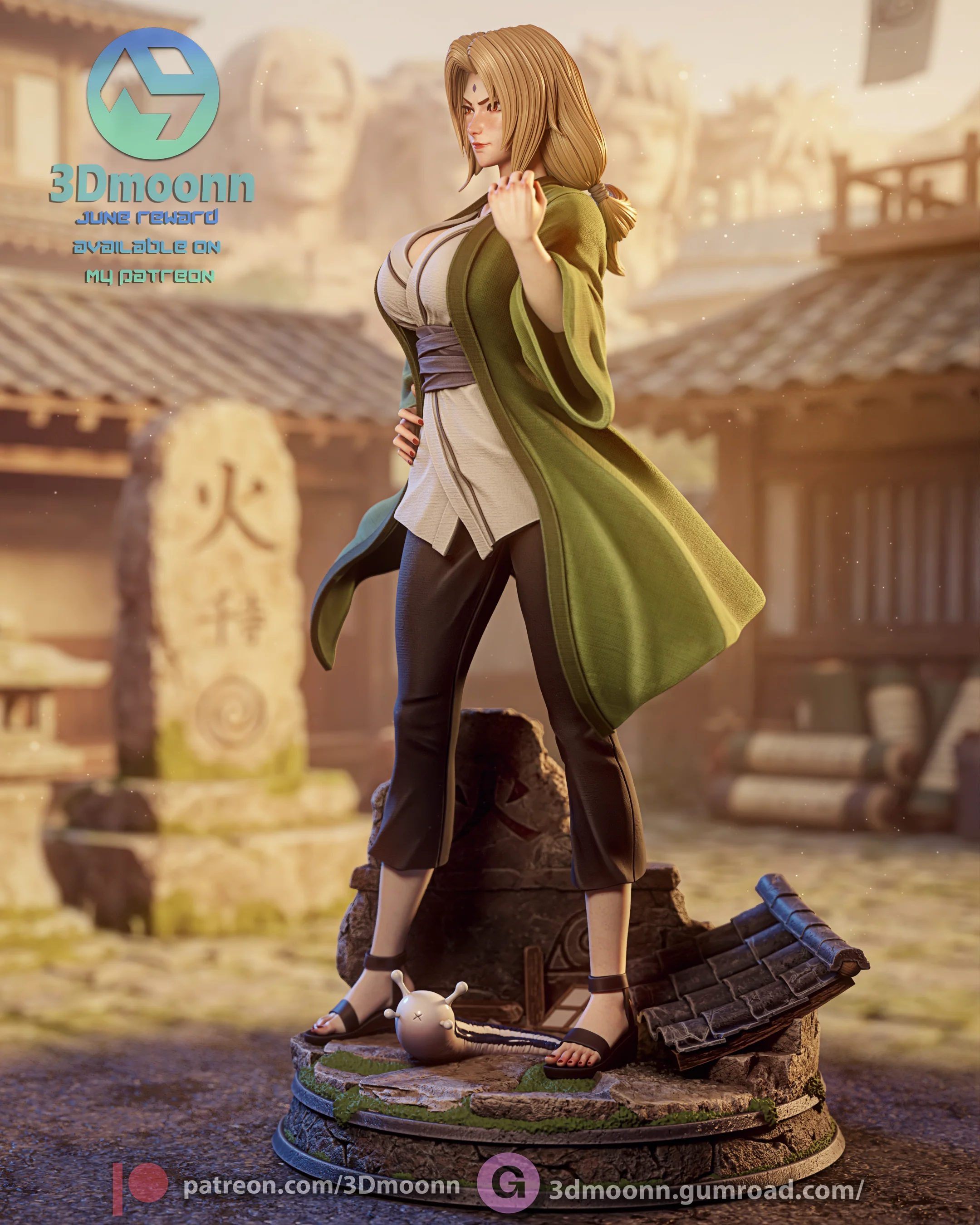 The Fifth Hokage Statue - Image 4