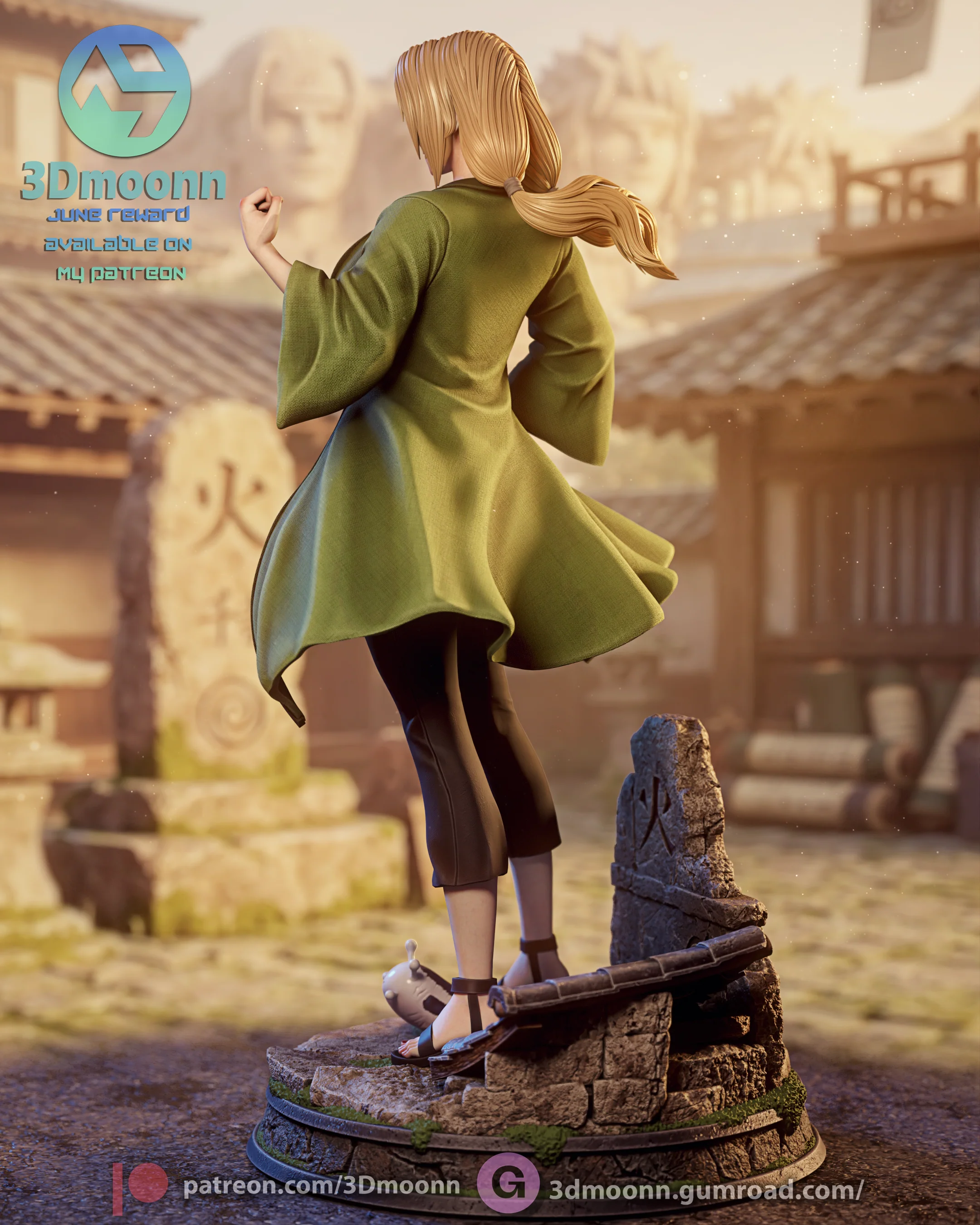 The Fifth Hokage Statue - Image 5