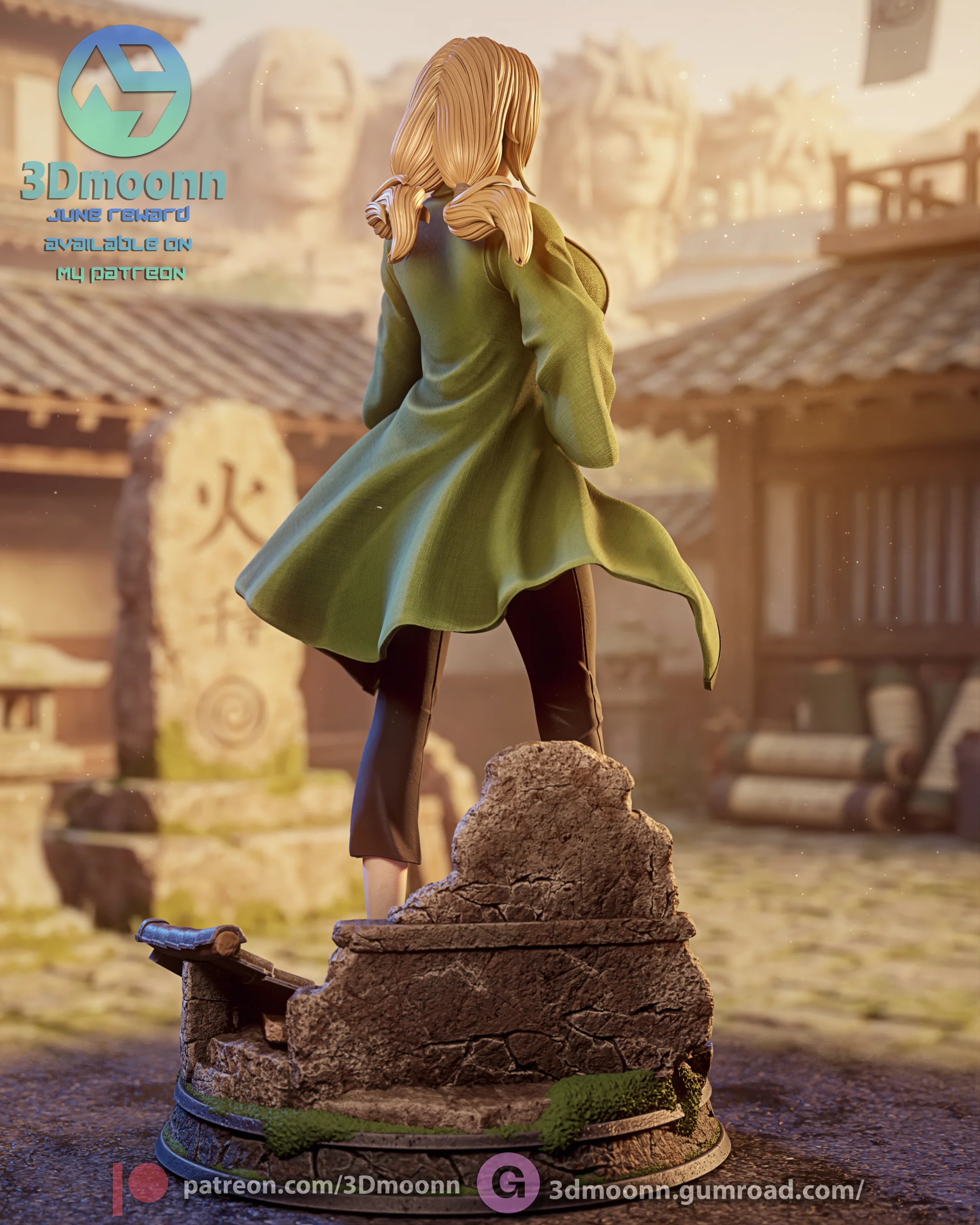 The Fifth Hokage Statue - Image 6