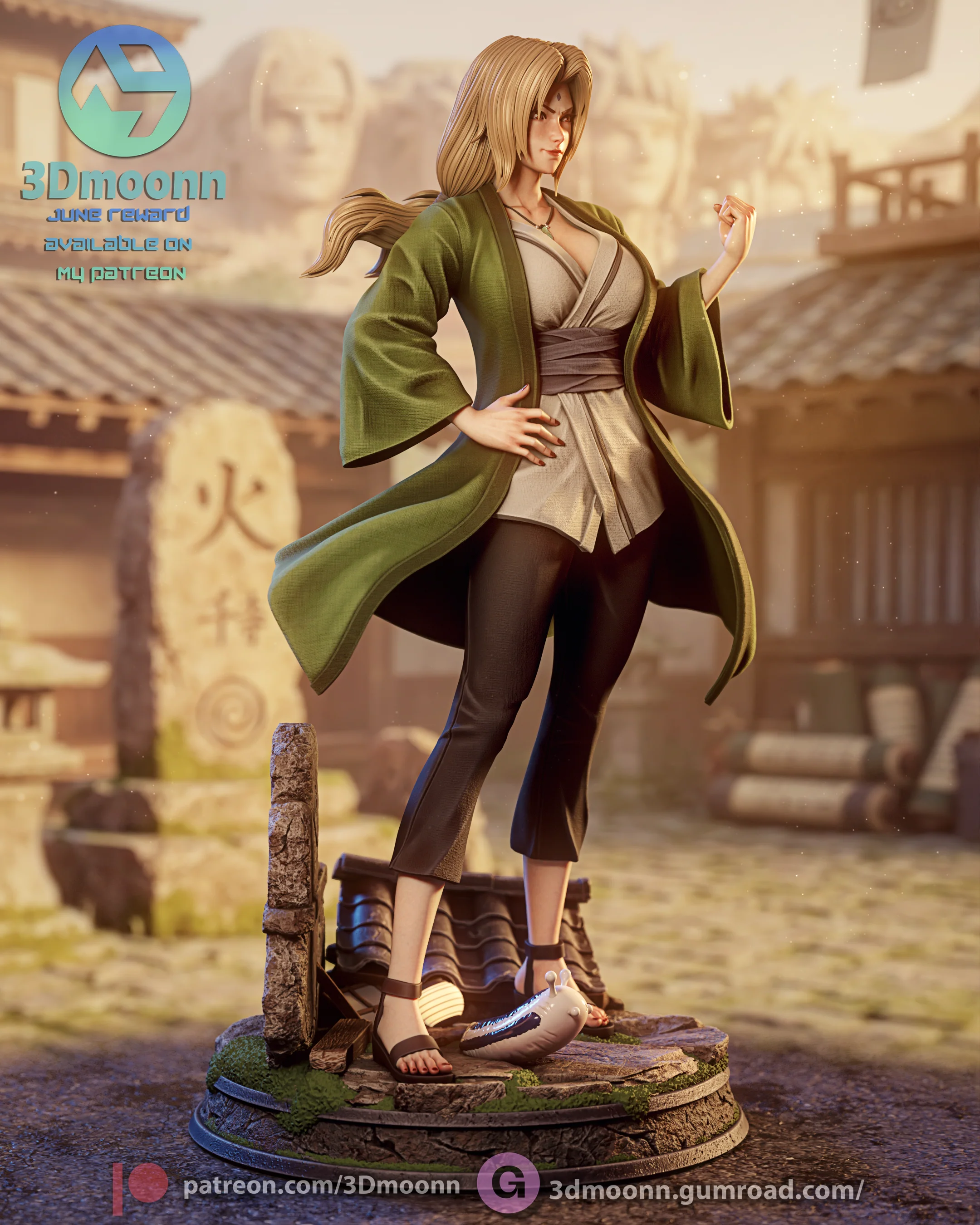 The Fifth Hokage Statue - Image 7