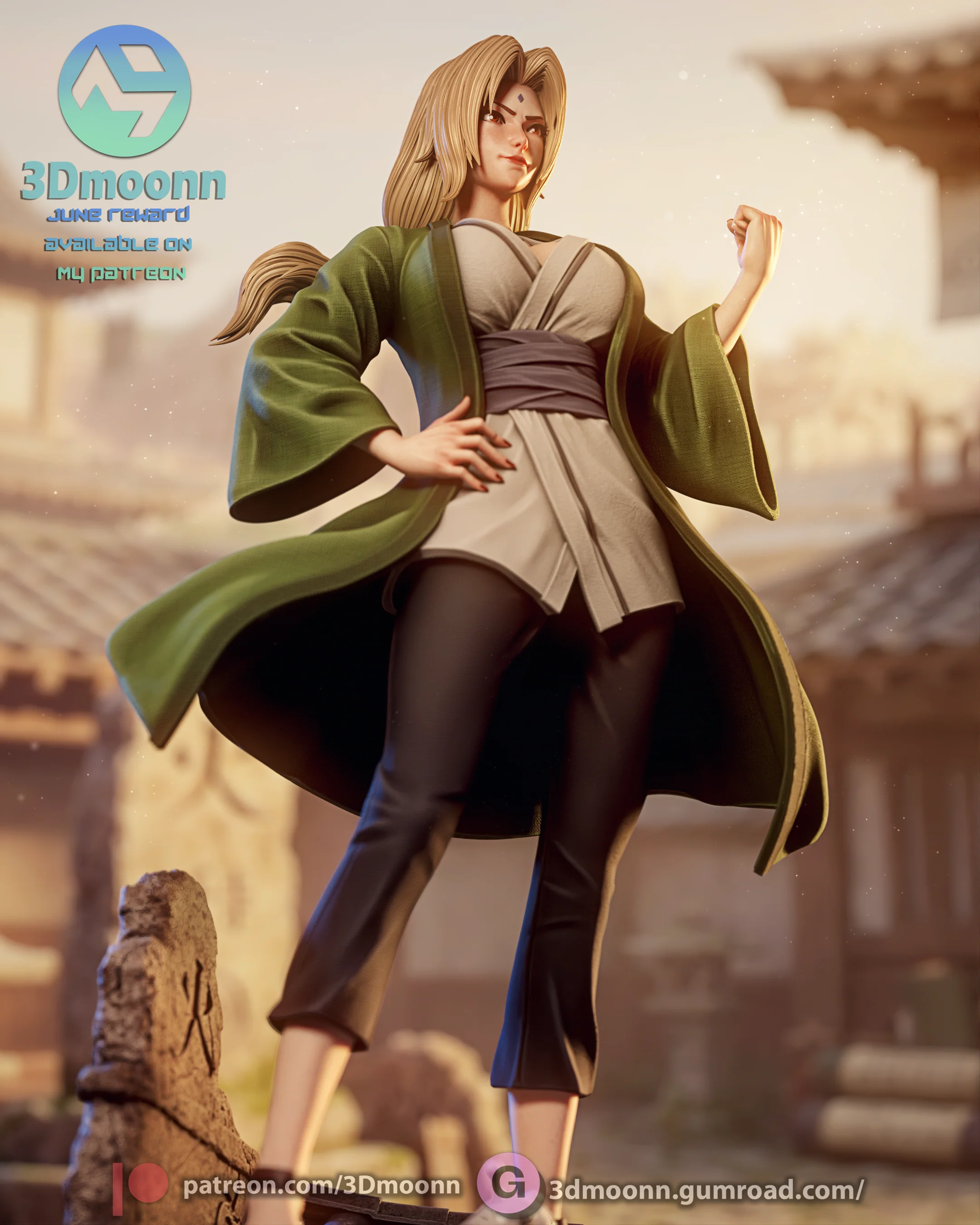 The Fifth Hokage Statue - Image 8