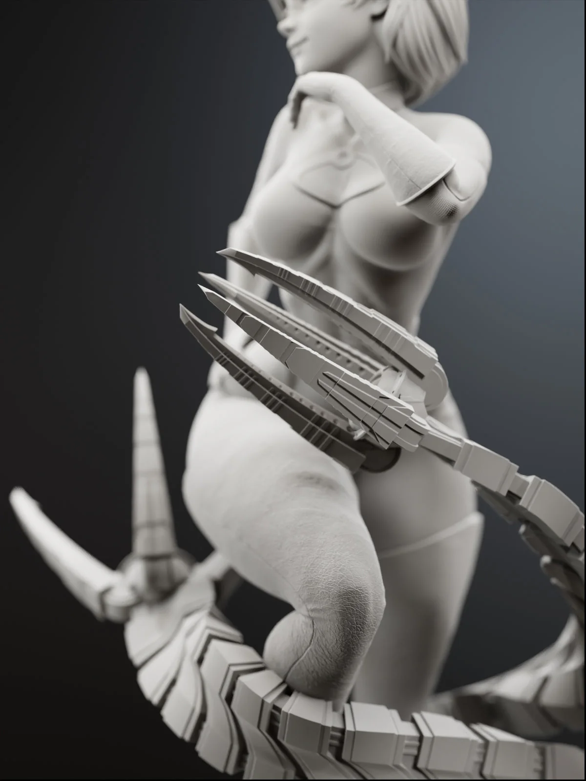 The Flexible Fighter Statue - Image 12