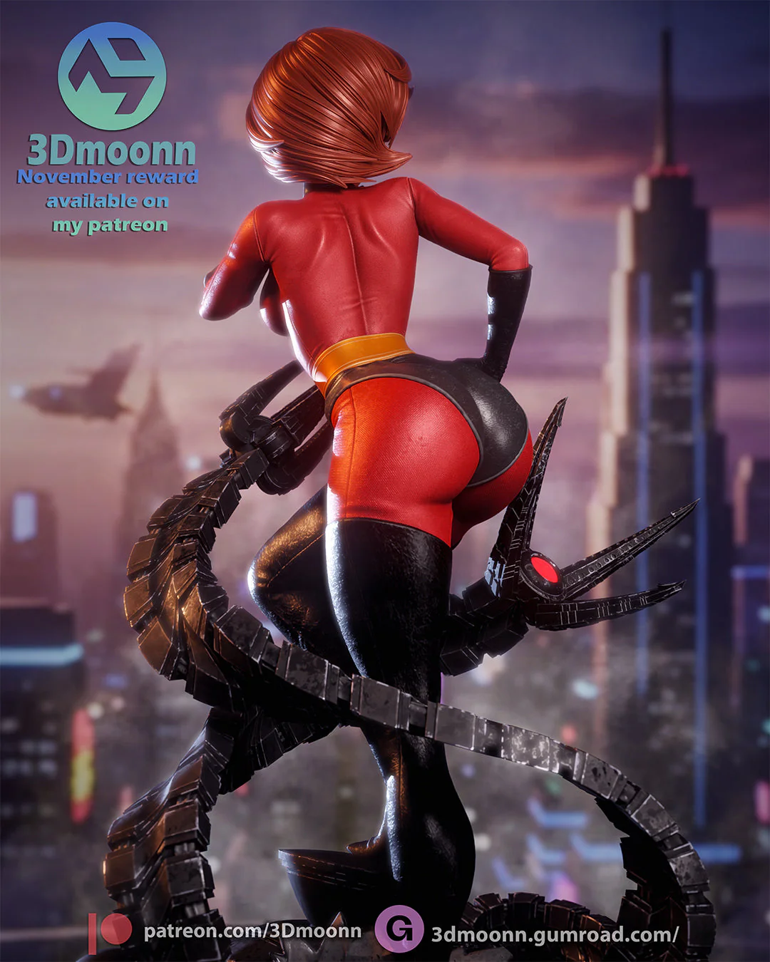The Flexible Fighter Statue - Image 5
