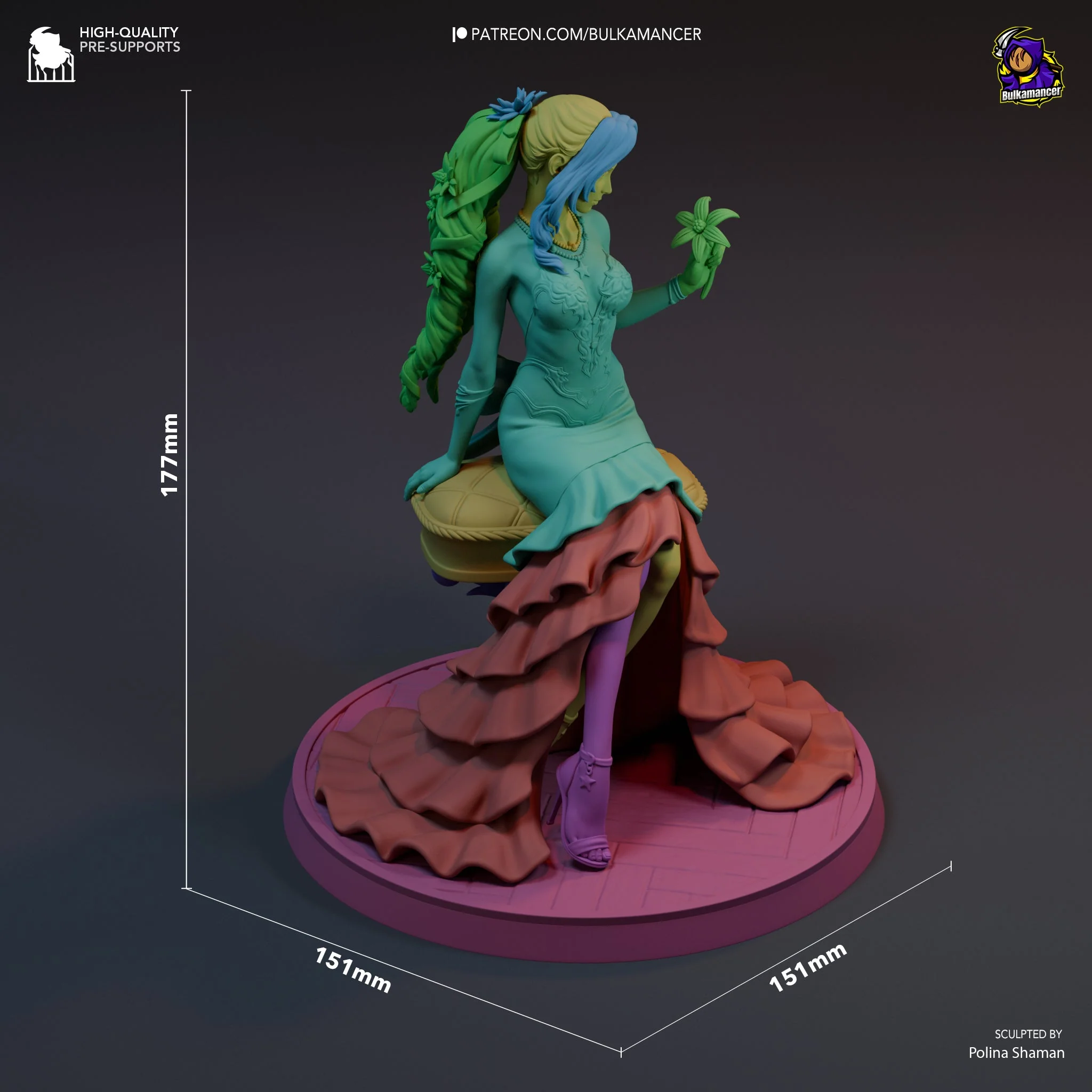 The Flower of Midgar Statue - Image 11