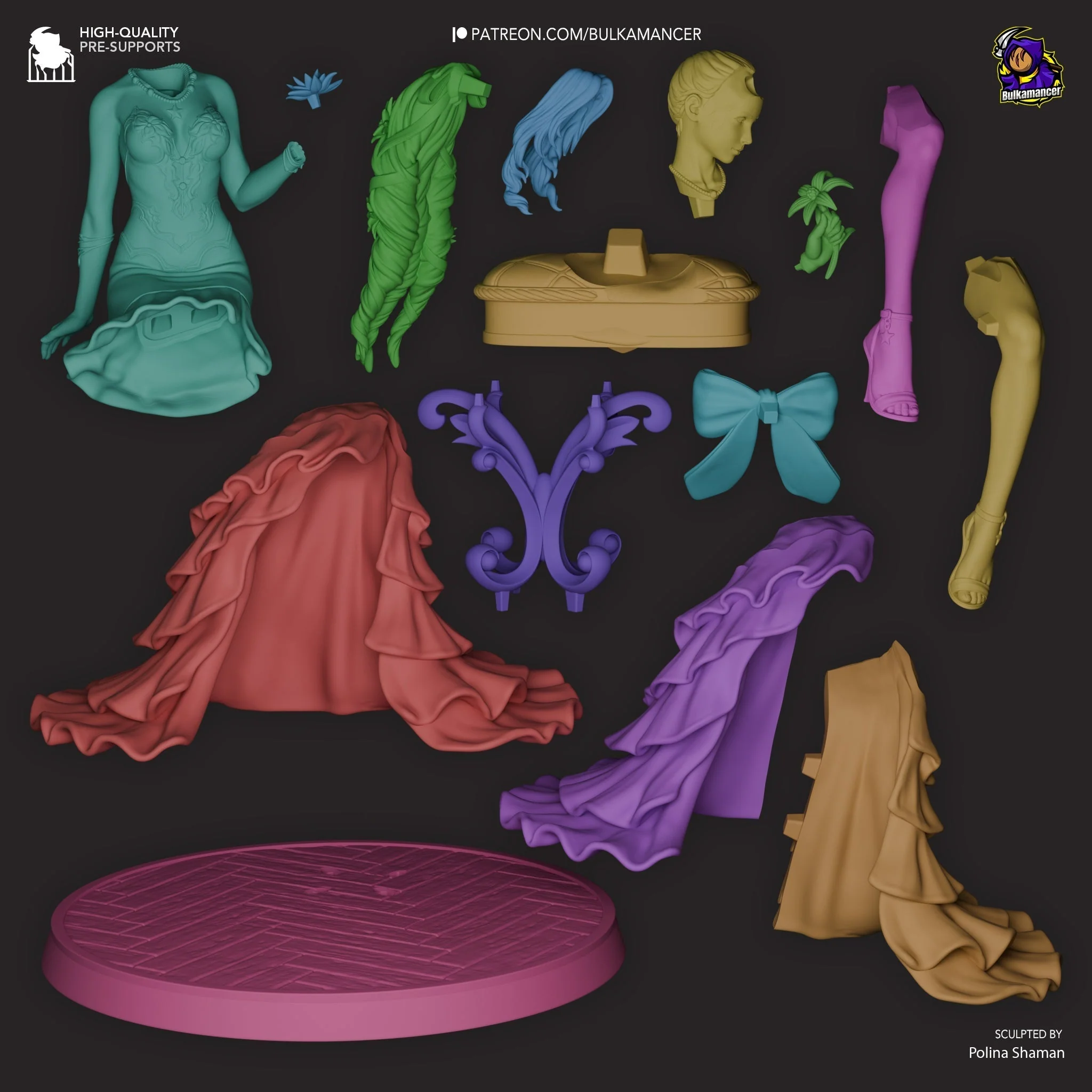 The Flower of Midgar Statue - Image 13