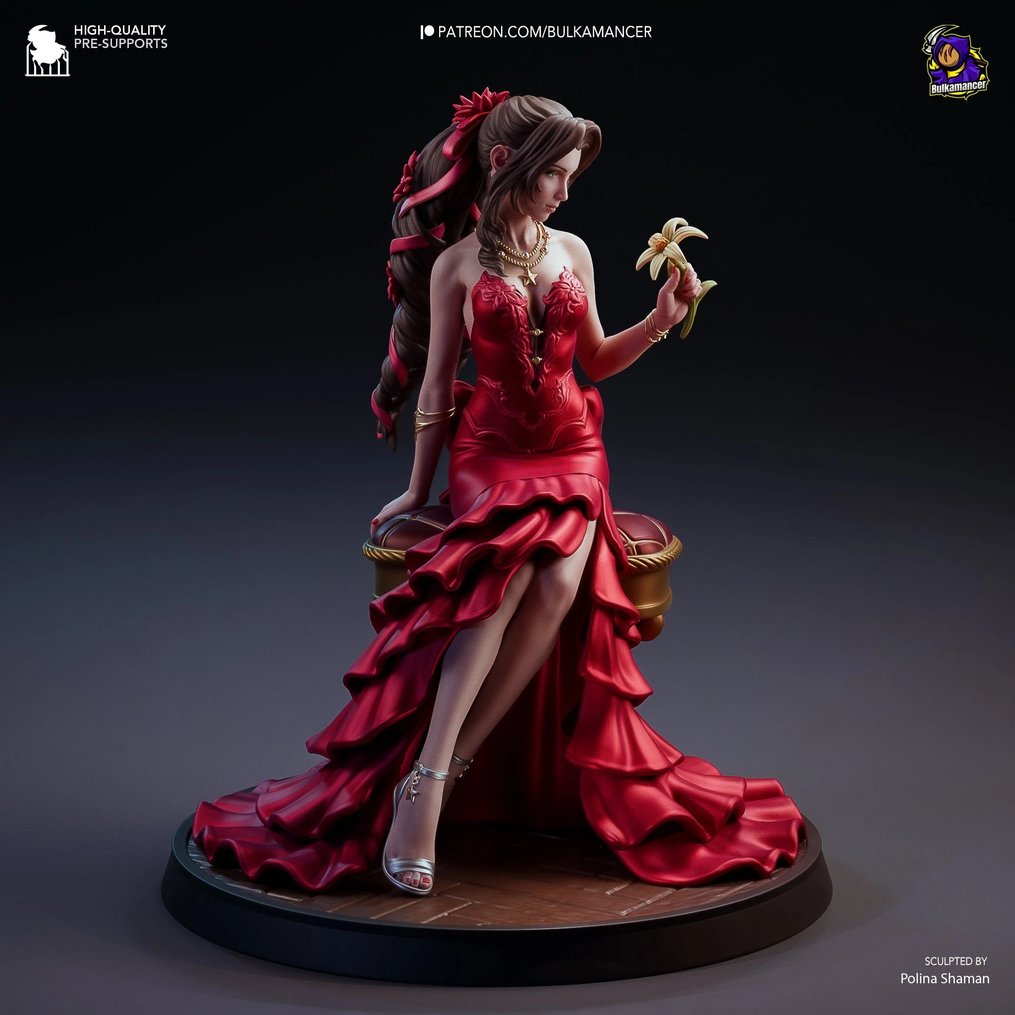 The Flower of Midgar Statue - Image 5
