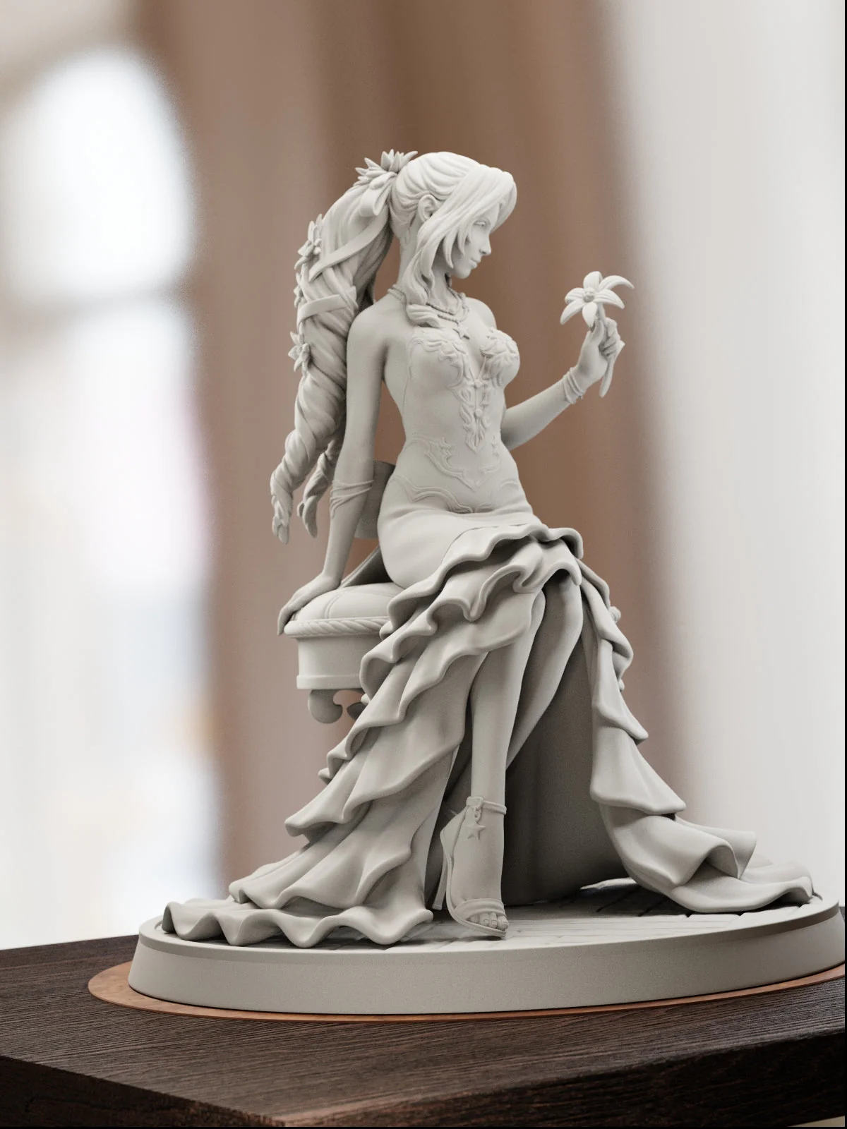The Flower of Midgar Statue - Image 6