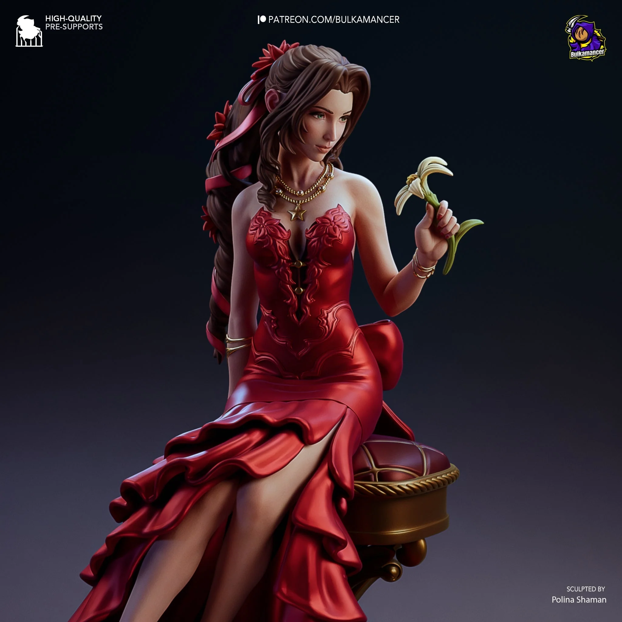 The Flower of Midgar Statue - Image 8