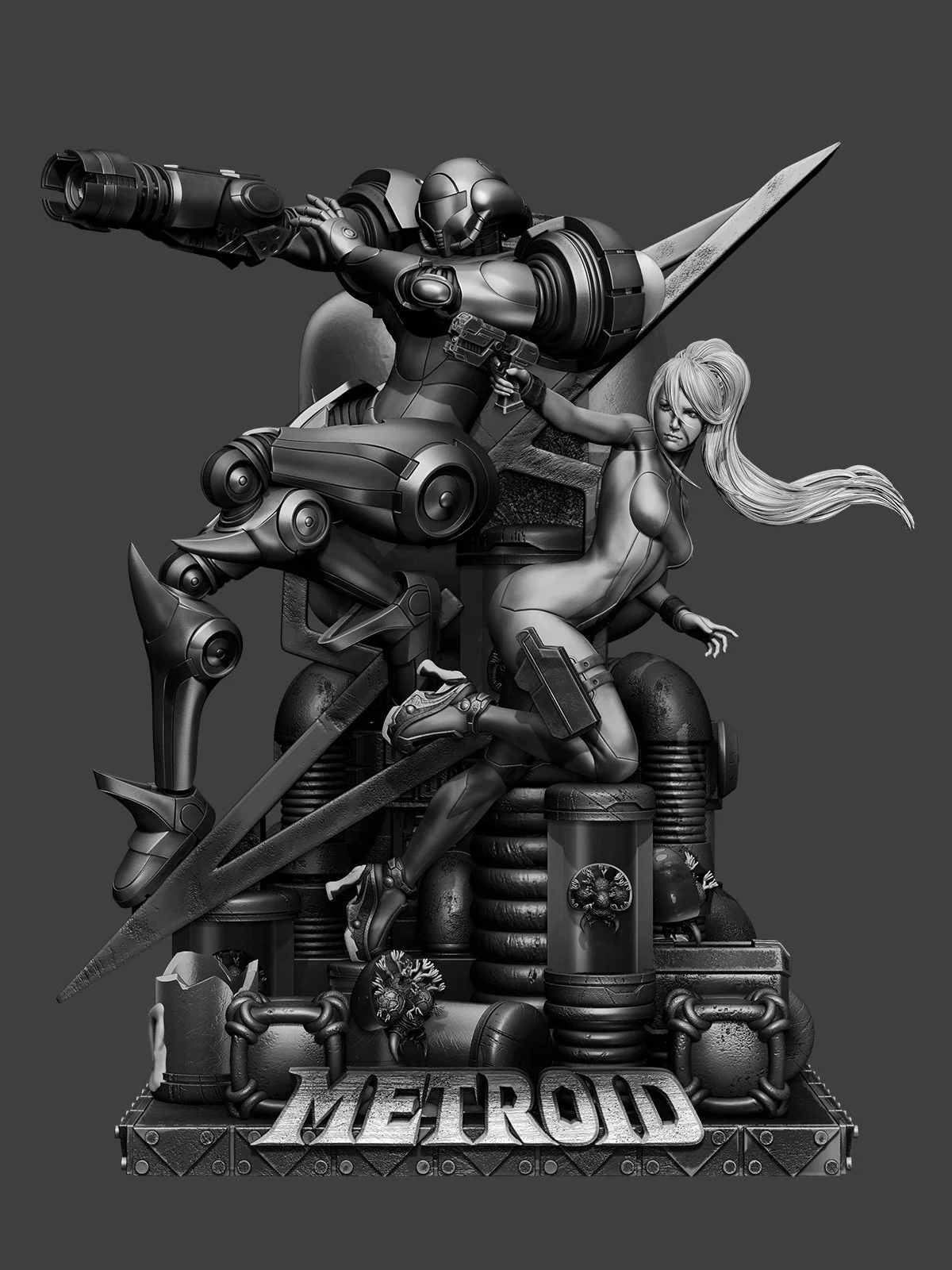 The Galactic Hunter Statue - Image 2