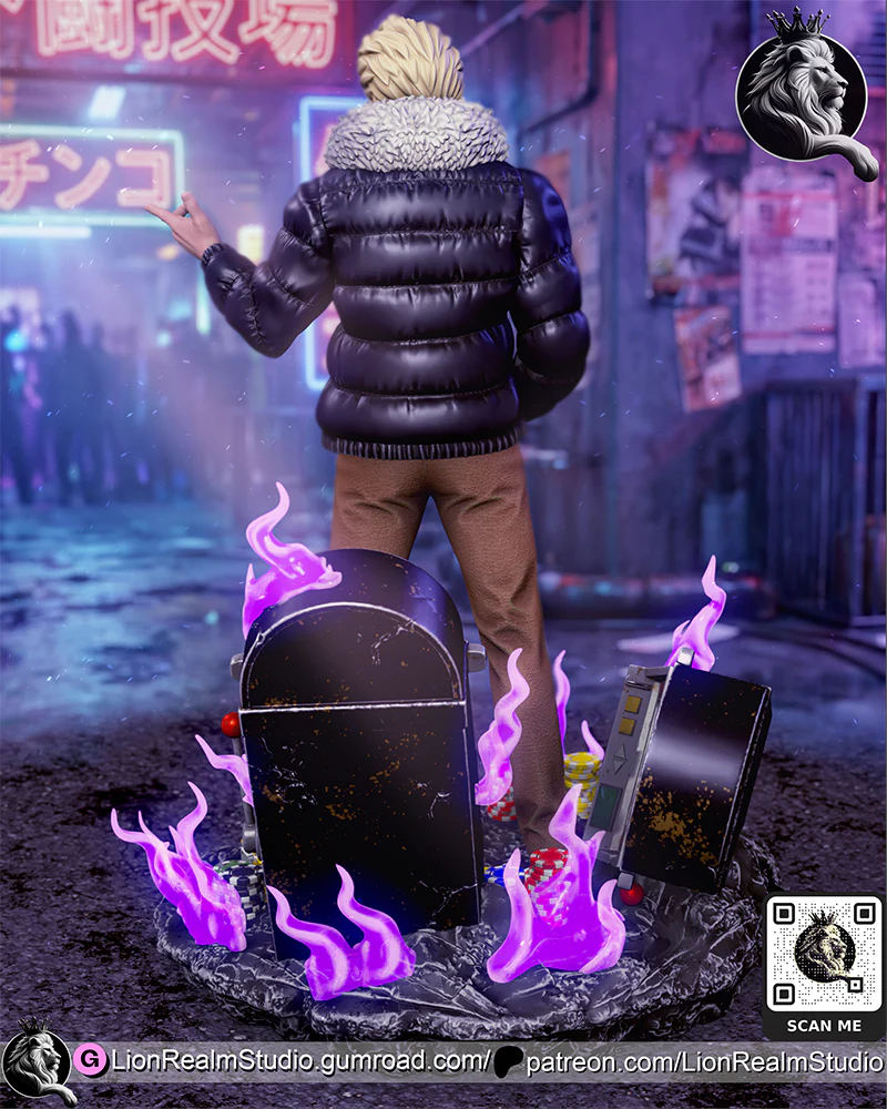 The Gambler Statue - Image 9
