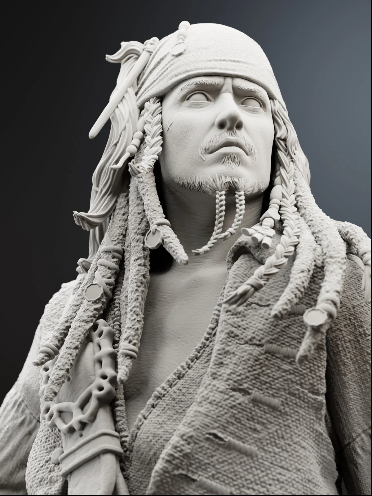 The Gentleman Pirate Statue - Image 7