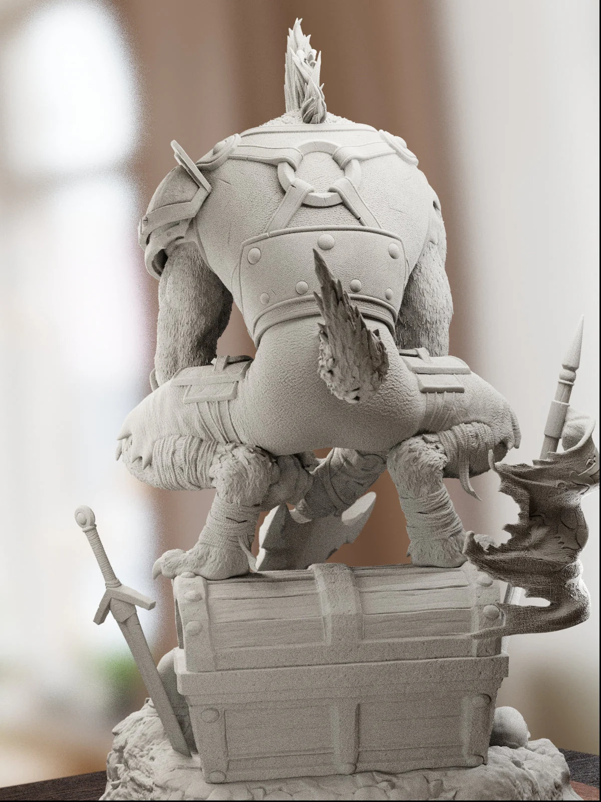 The Gnoll King Statue - Image 6