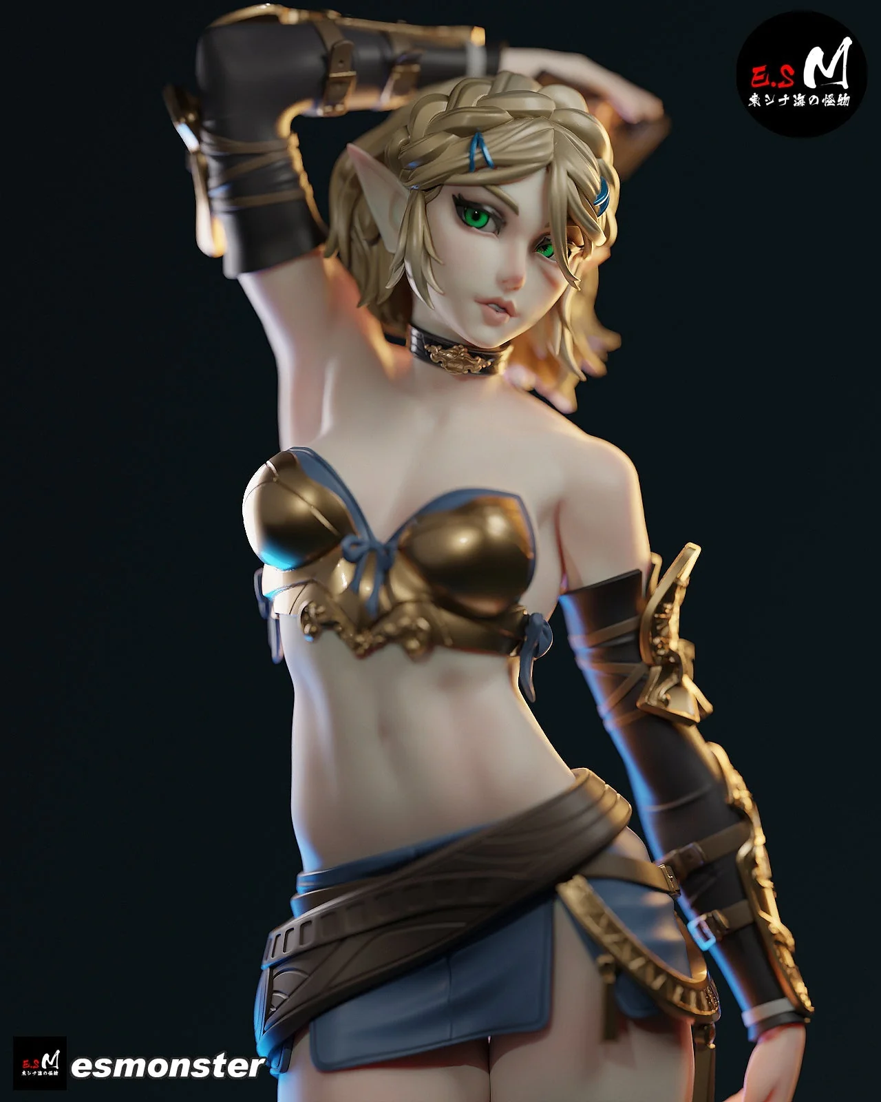 The Golden Maiden Statue - Image 3