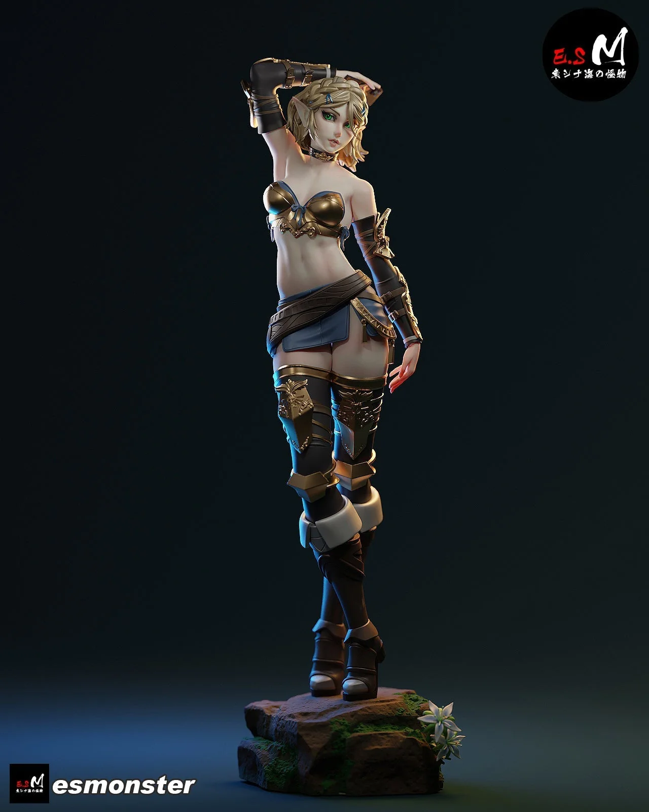The Golden Maiden Statue - Image 6