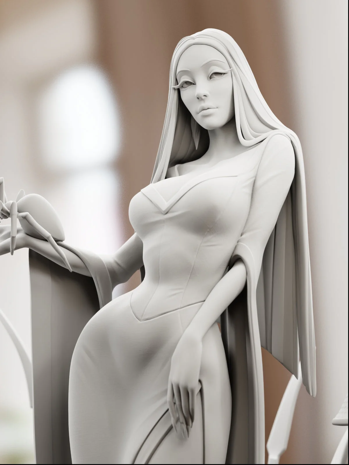 The Gothic Duo Statue - Image 19