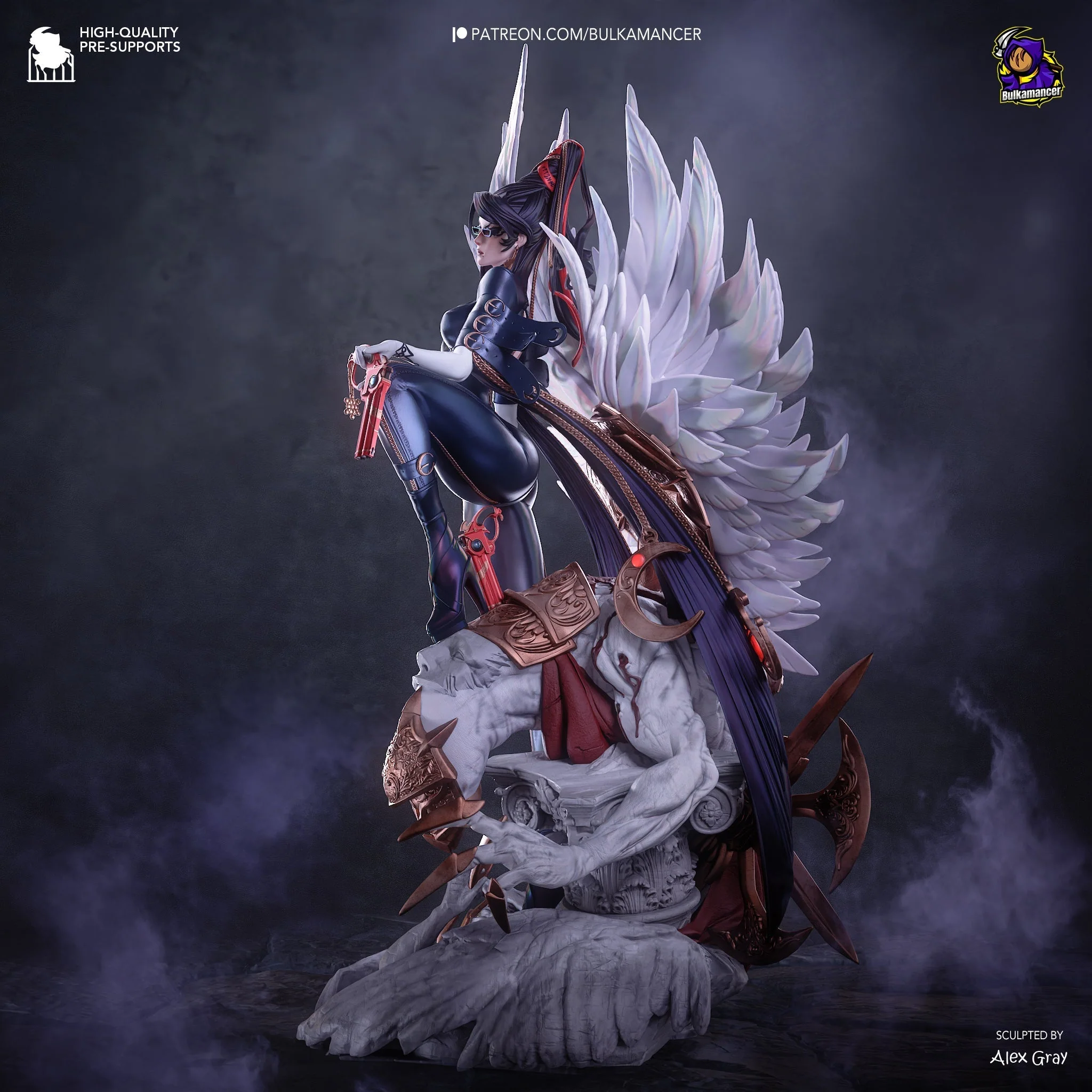 The Gunslinger Witch Statue - Image 10