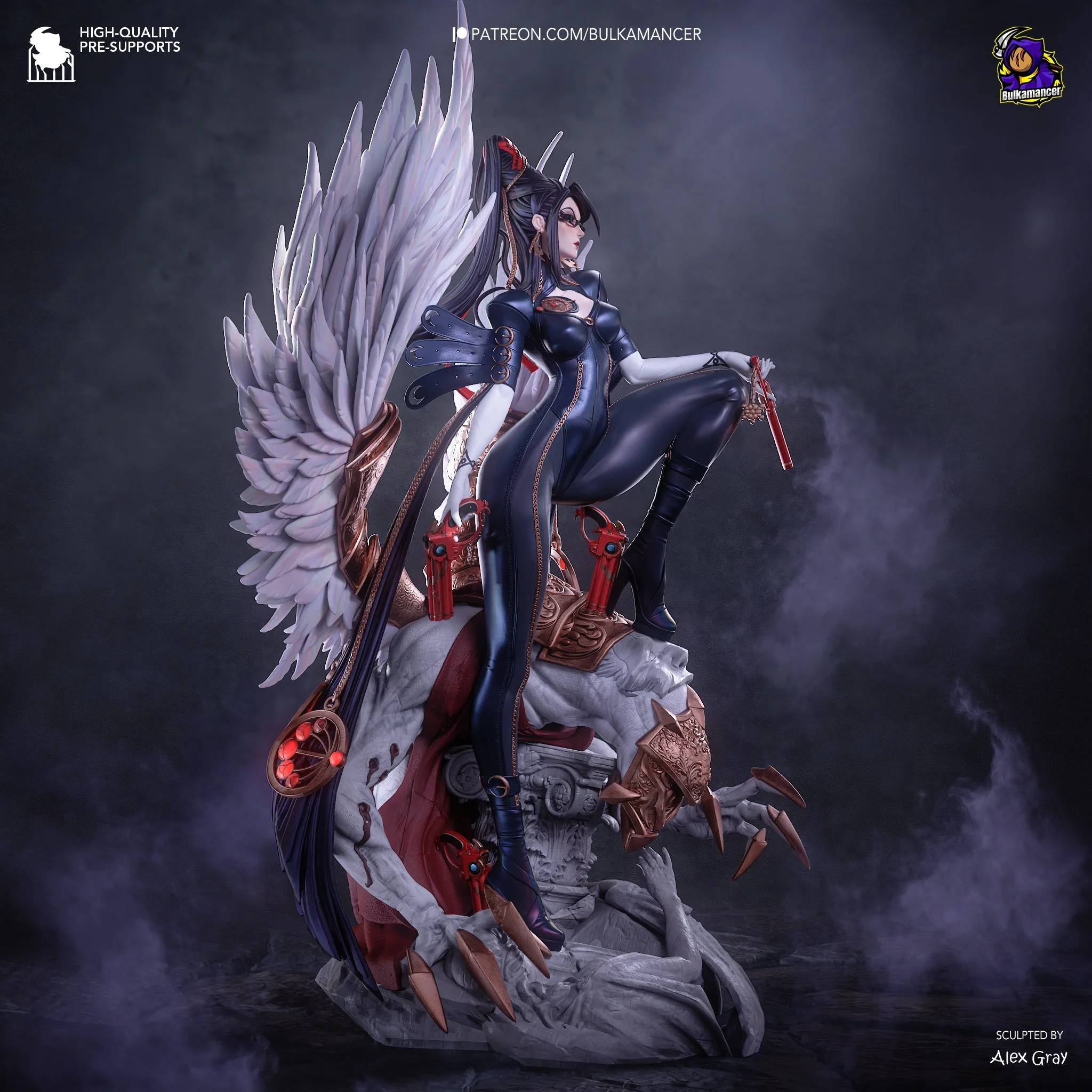 The Gunslinger Witch Statue - Image 11