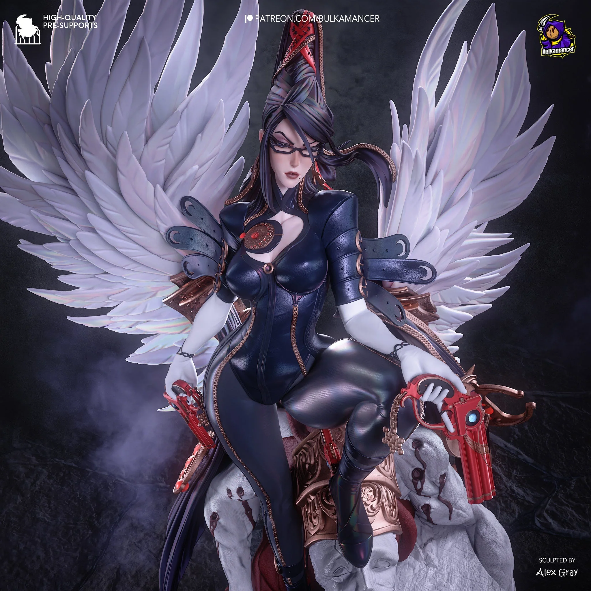 The Gunslinger Witch Statue - Image 14