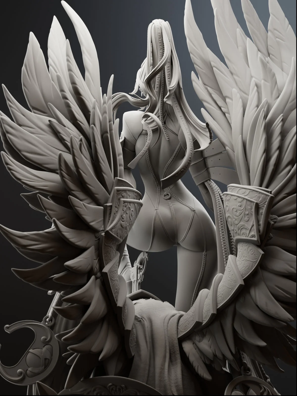 The Gunslinger Witch Statue - Image 19