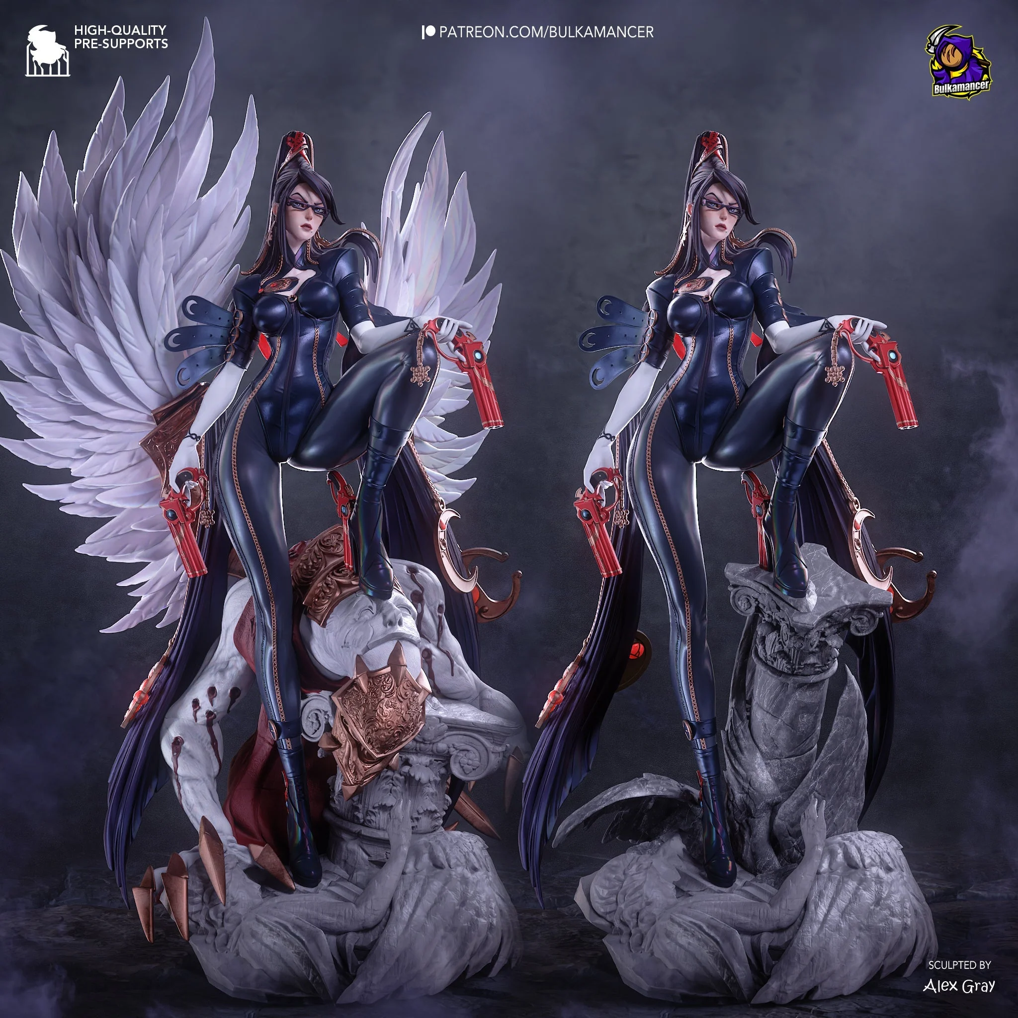 The Gunslinger Witch Statue - Image 3
