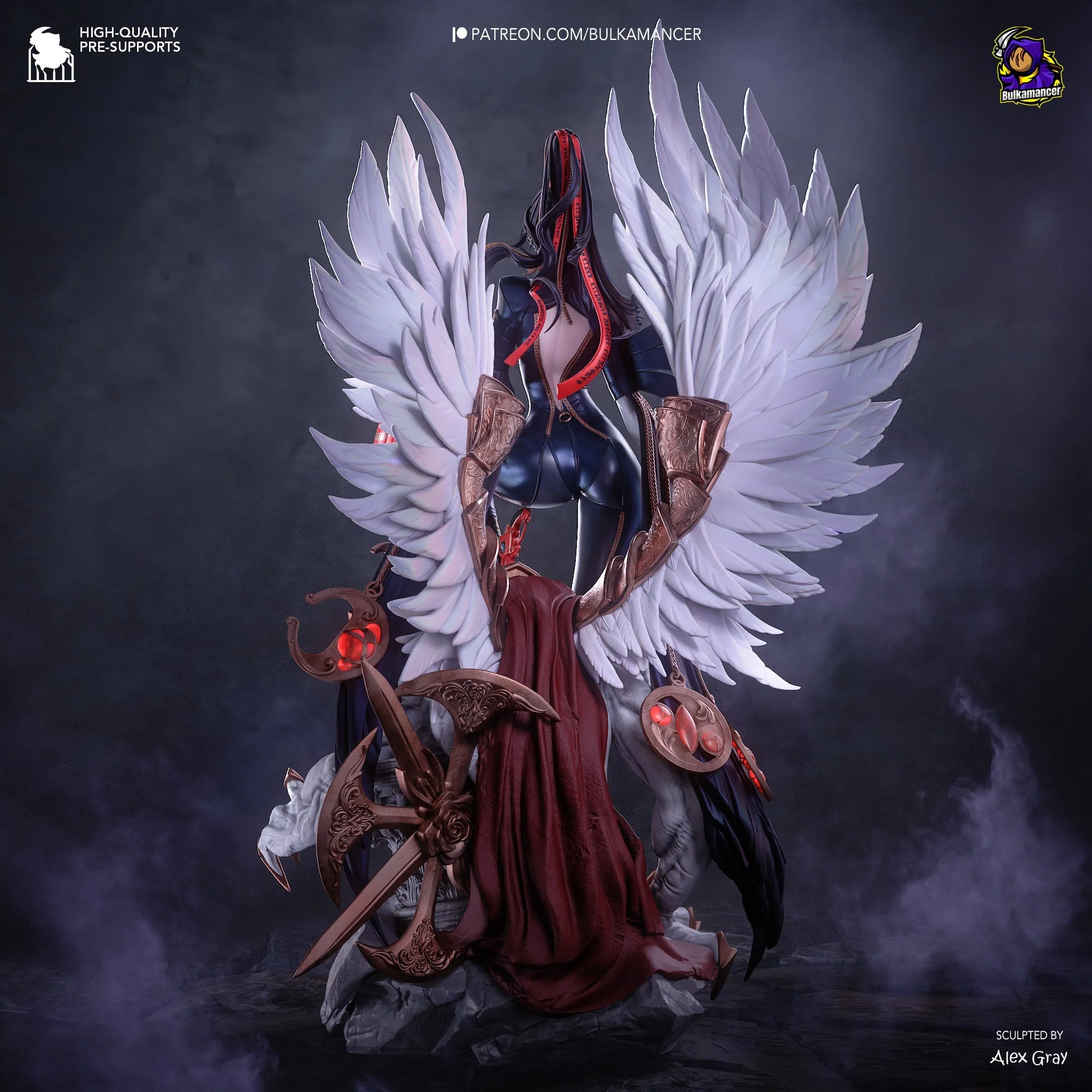 The Gunslinger Witch Statue - Image 9