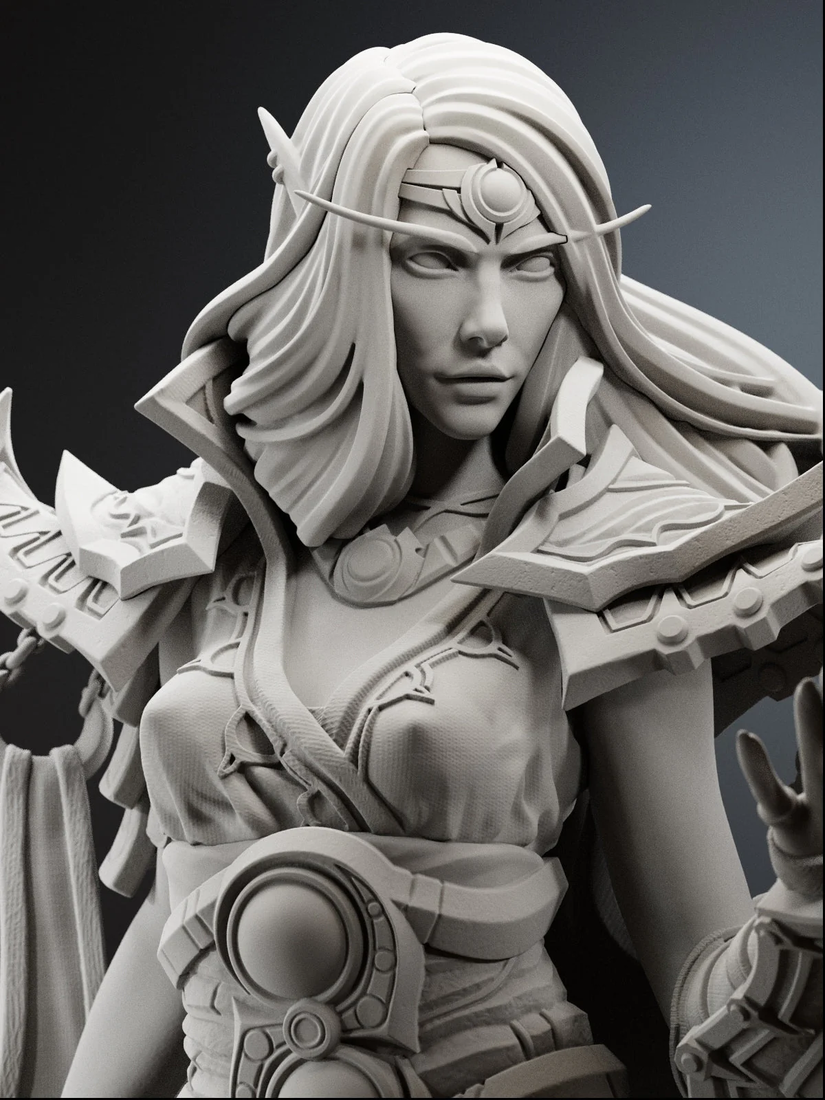 The Harbinger (Bust) Statue - Image 3