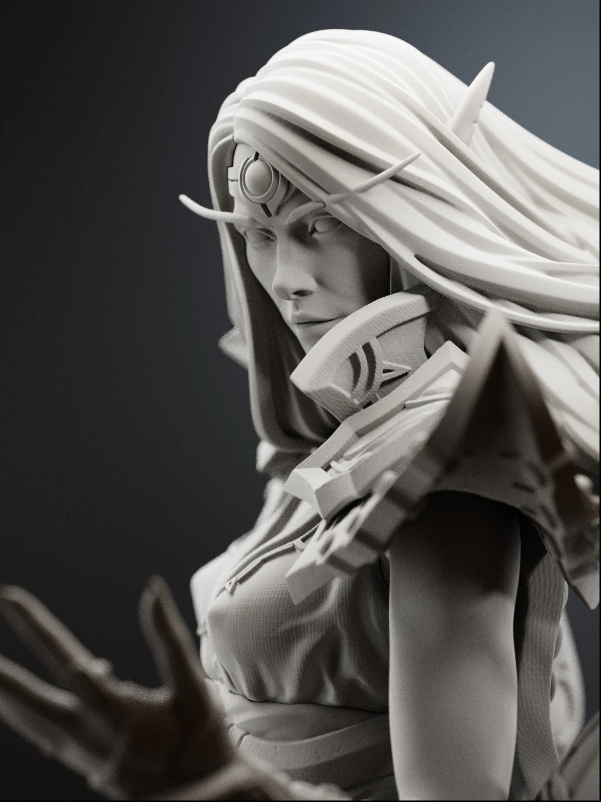 The Harbinger (Bust) Statue - Image 5