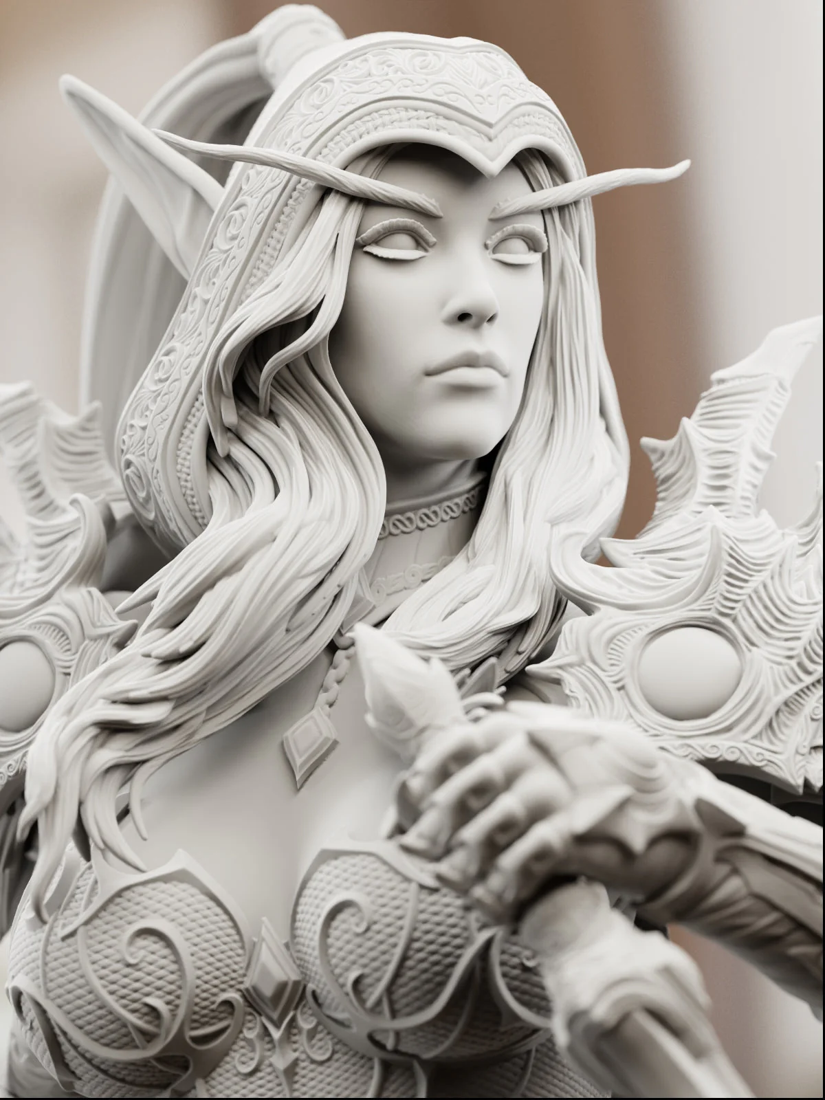 Blood Elf Assassin Statue - Image 16