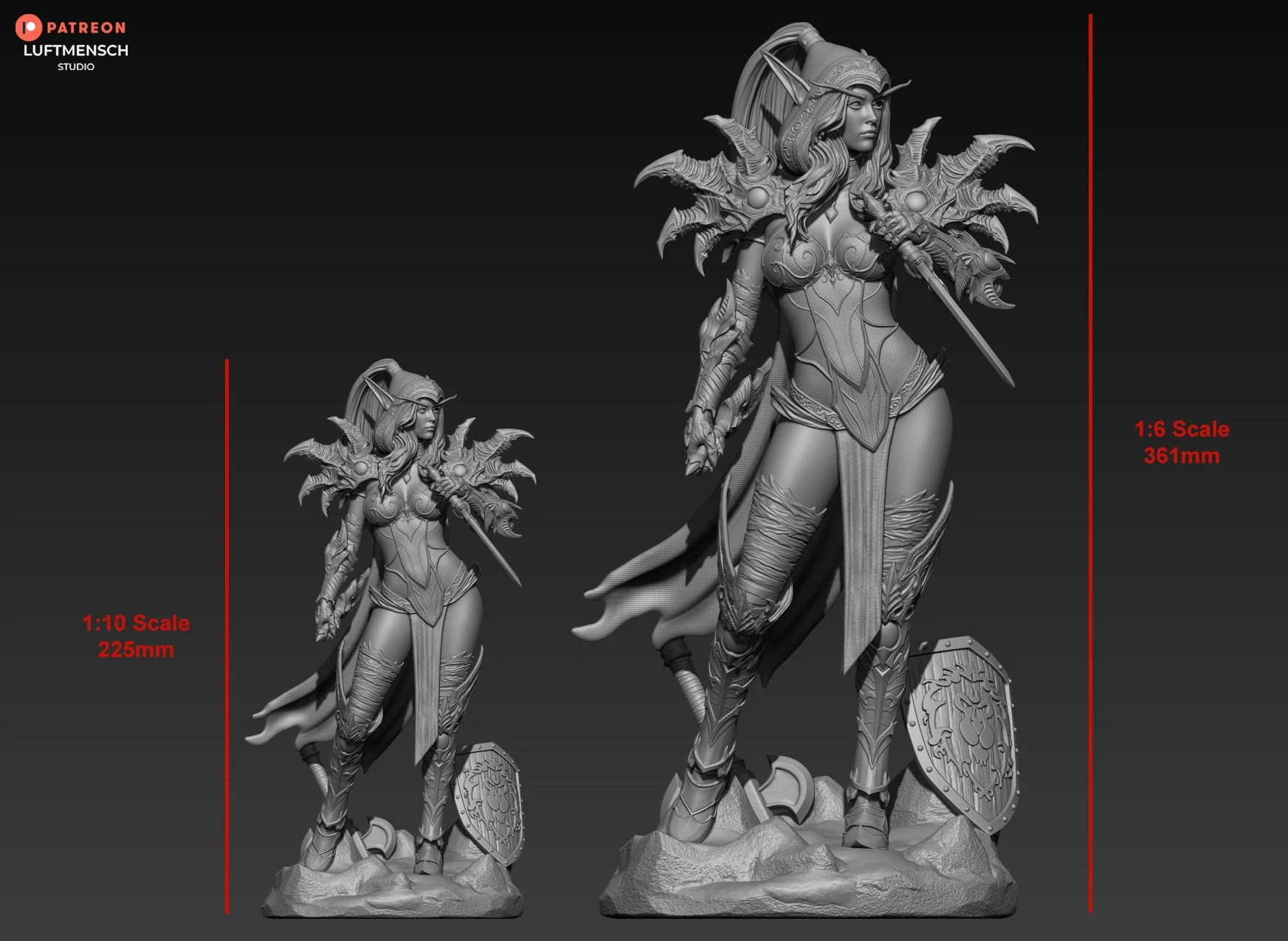 Blood Elf Assassin Statue - Image 18
