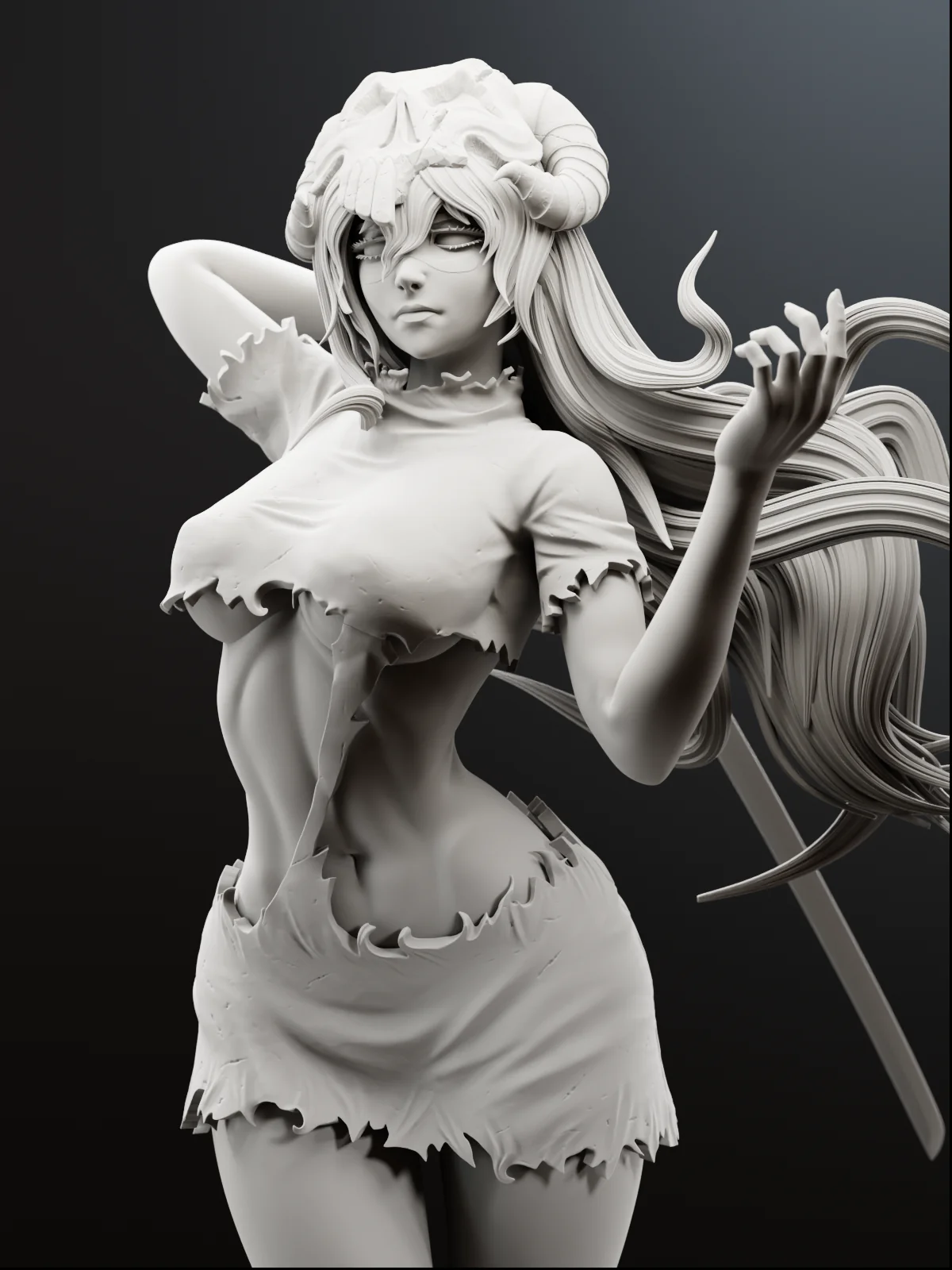 The Horned Mercy Statue - Image 3