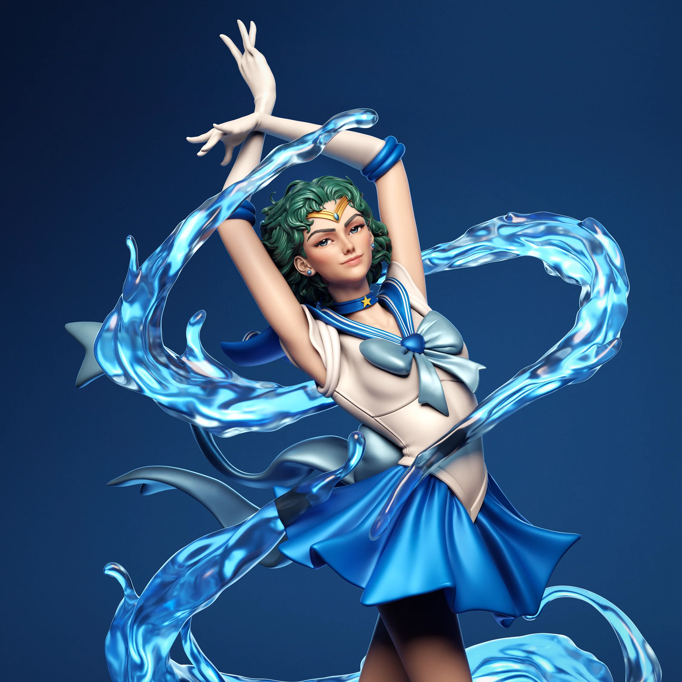 The Icebound Scholar Statue - Image 3