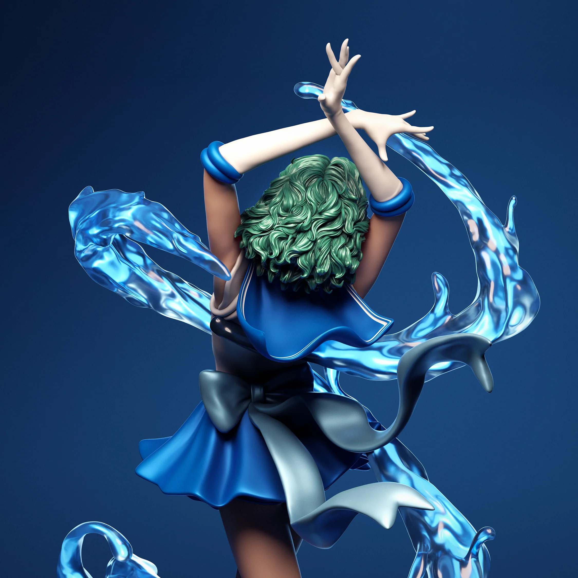 The Icebound Scholar Statue - Image 5