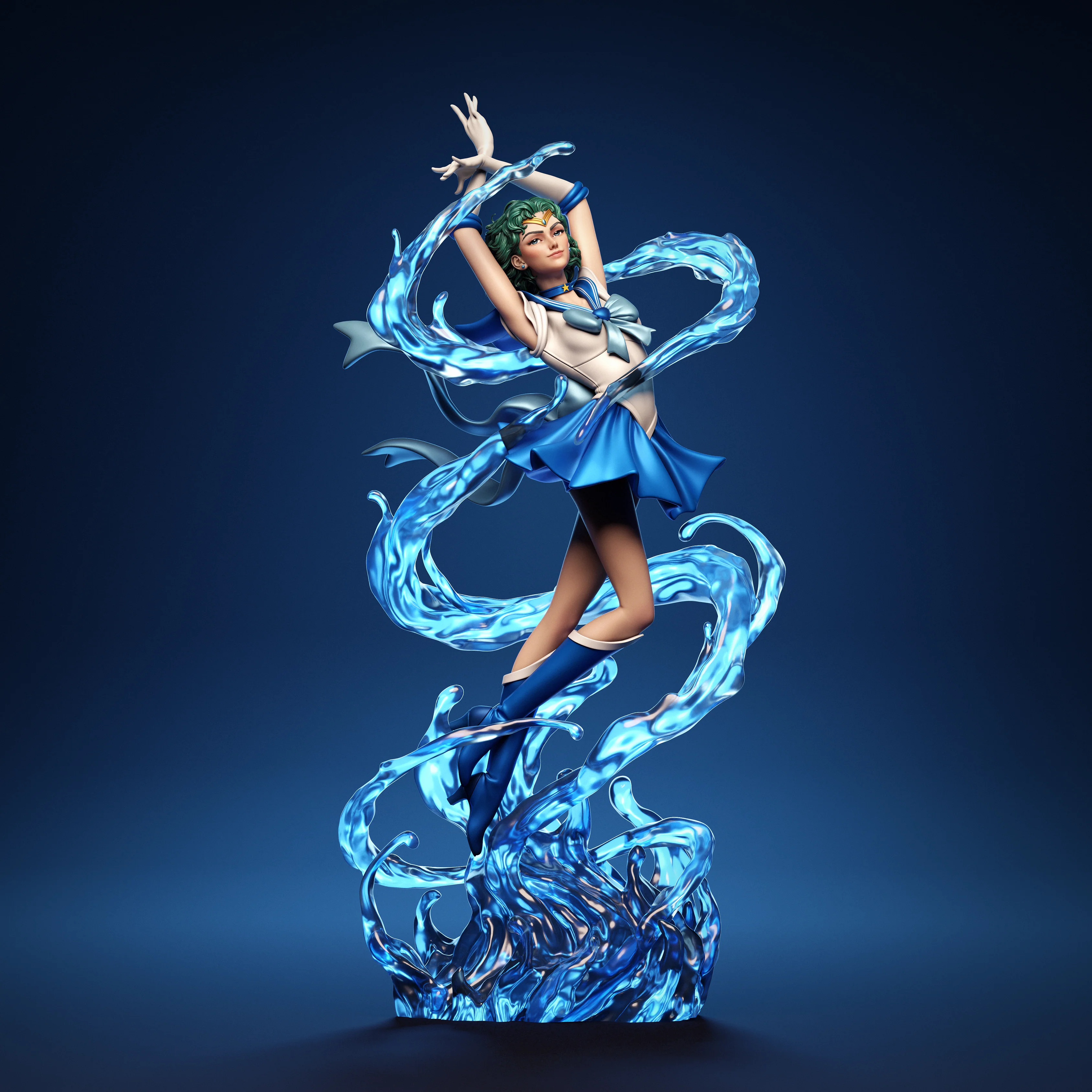 The Icebound Scholar Statue - Image 7
