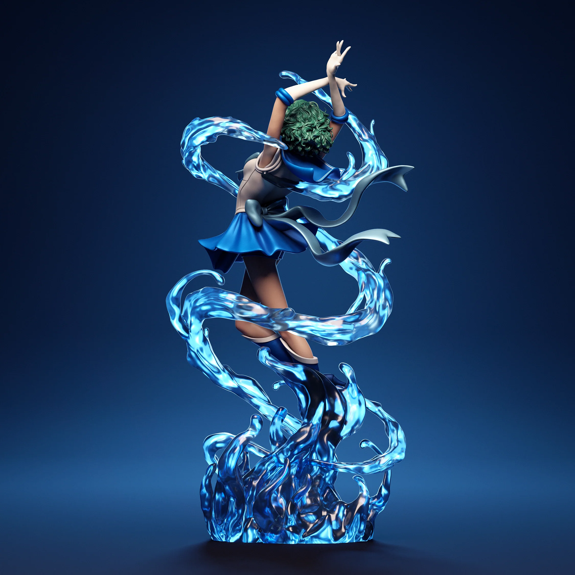 The Icebound Scholar Statue - Image 8
