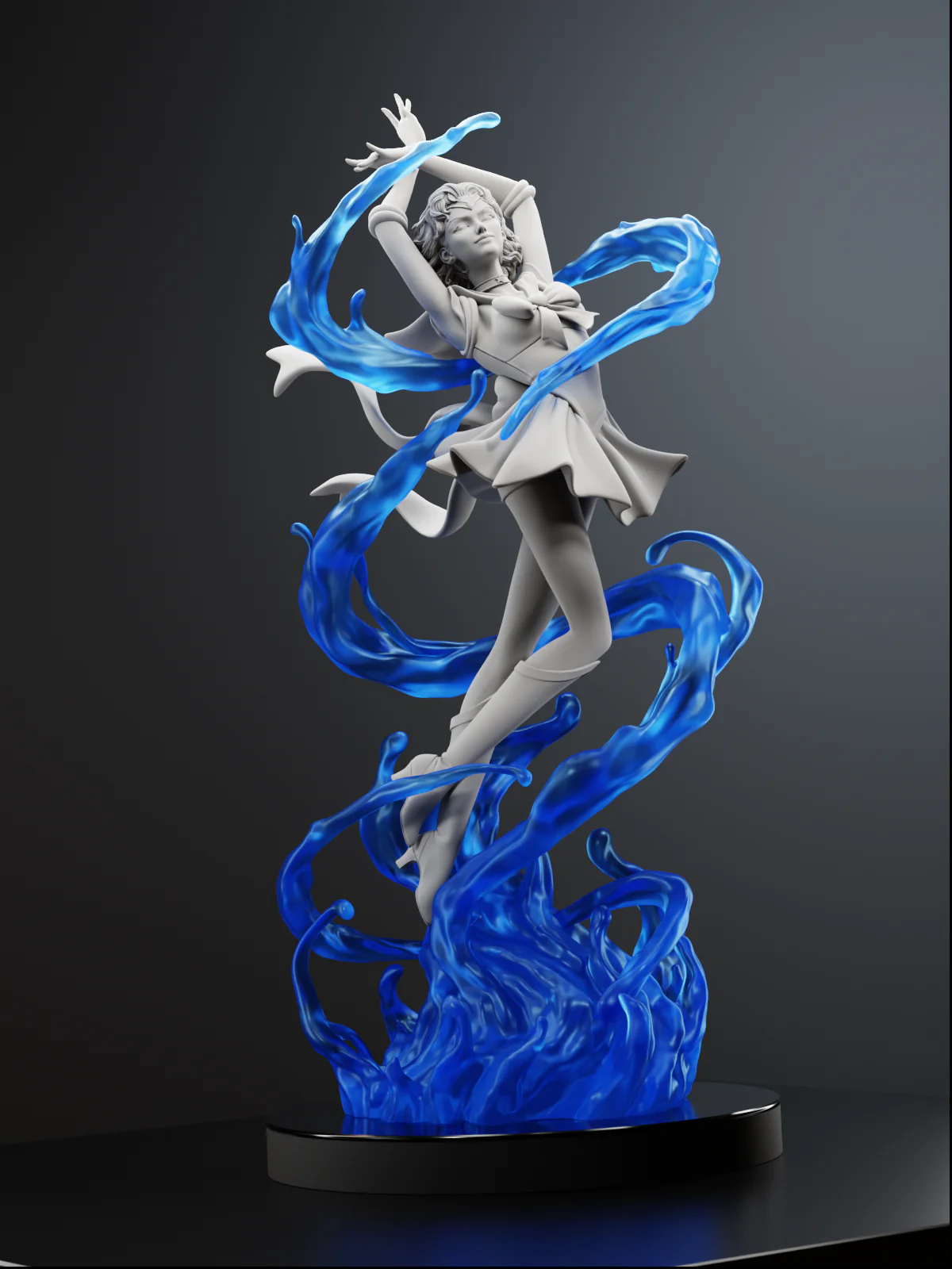 The Icebound Scholar Statue - Image 9