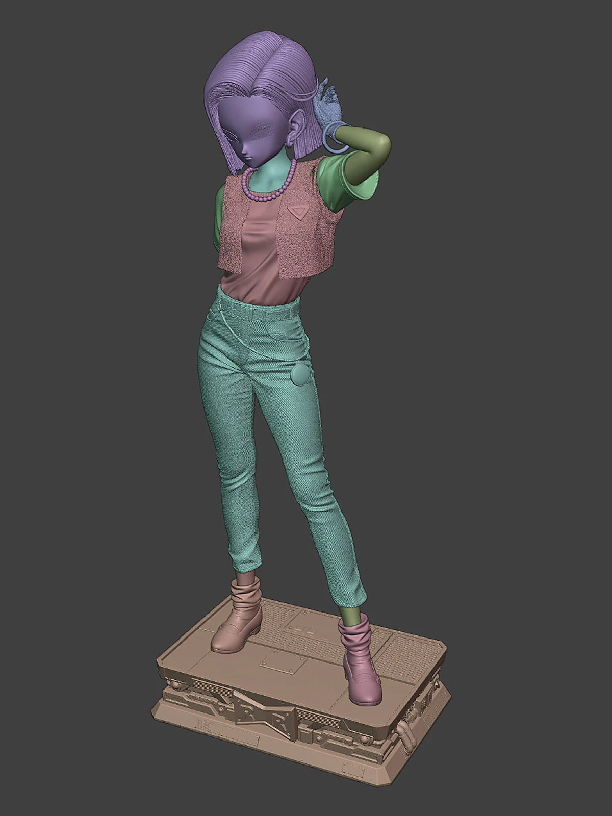 The Icy Android Statue - Image 10