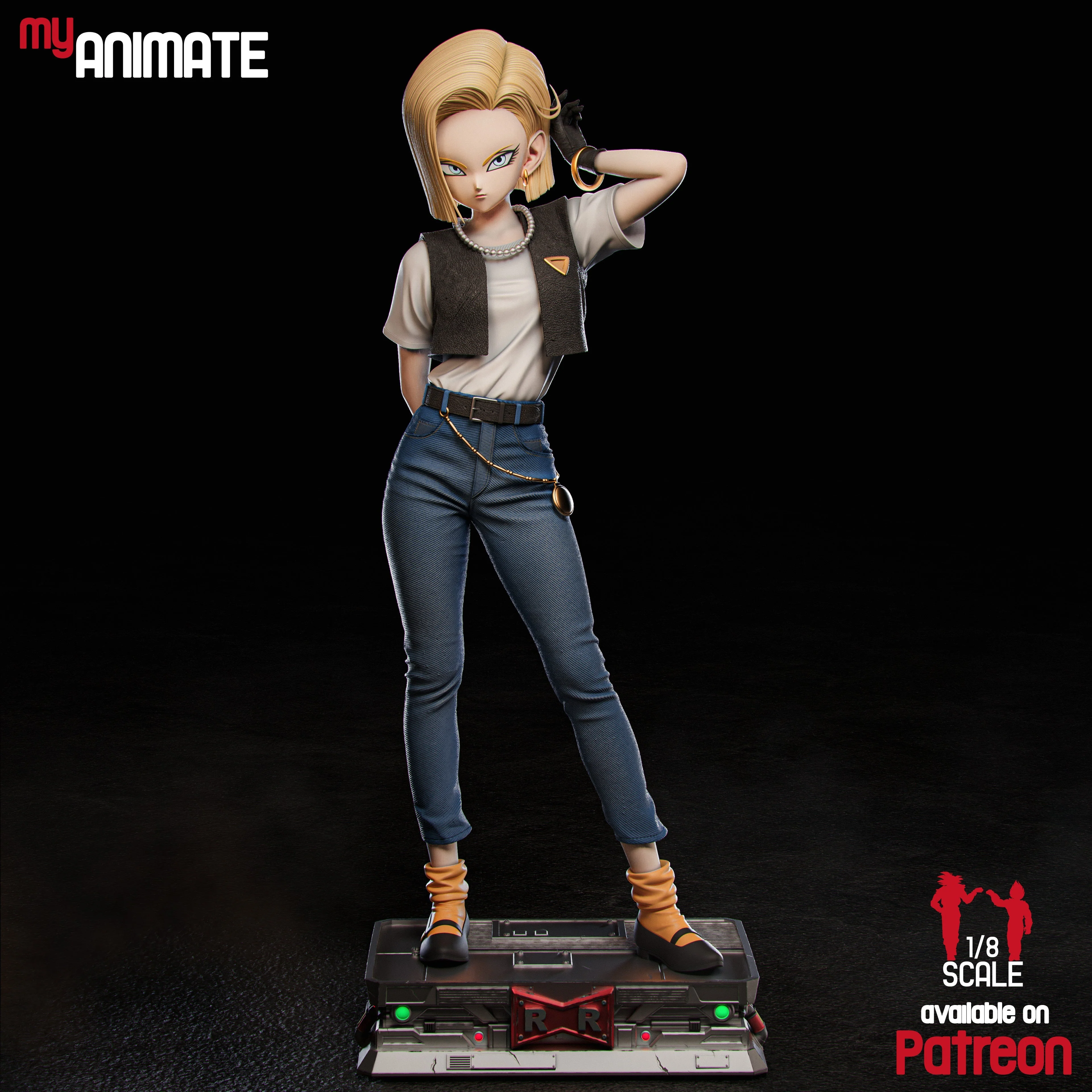 The Icy Android Statue - Image 2