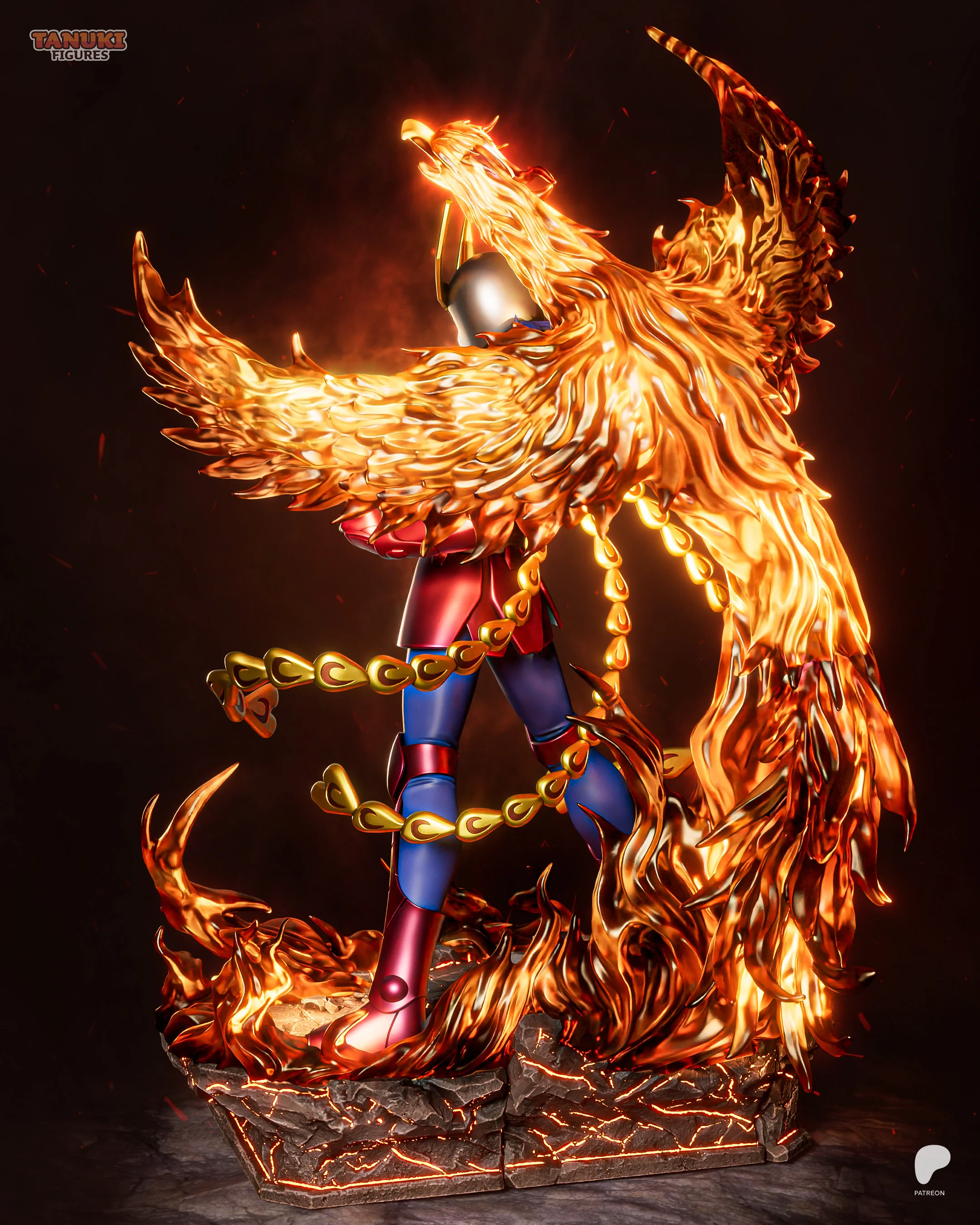 The Immortal Phoenix Statue - Image 5