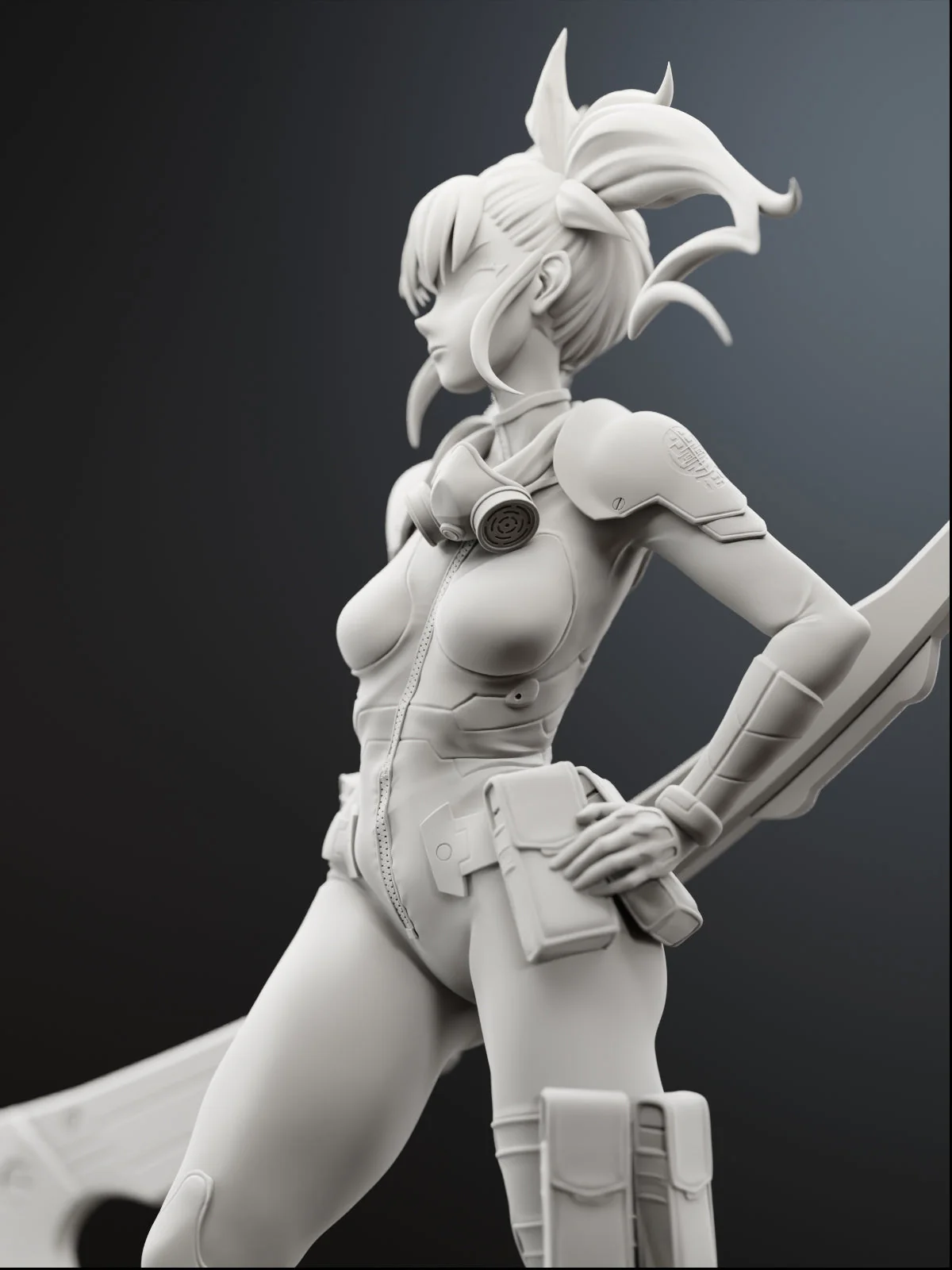 The Kaiju Slayer Statue - Image 11