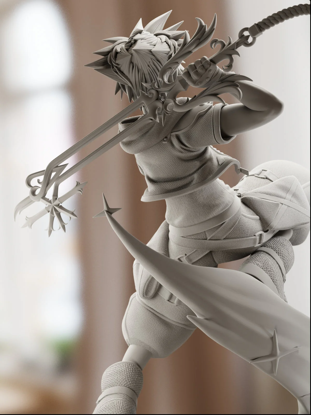 The Keyblade Wielder Statue - Image 13