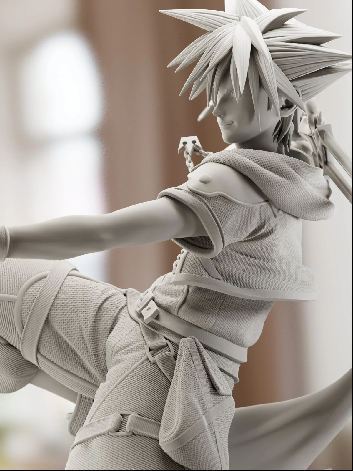 The Keyblade Wielder Statue - Image 14