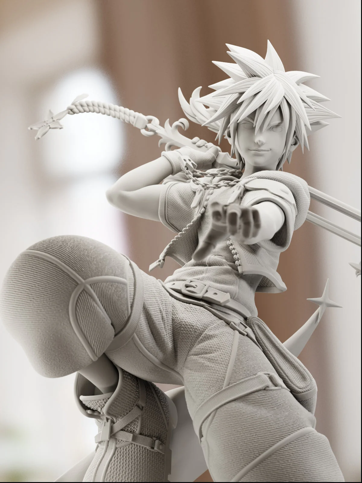 The Keyblade Wielder Statue - Image 2