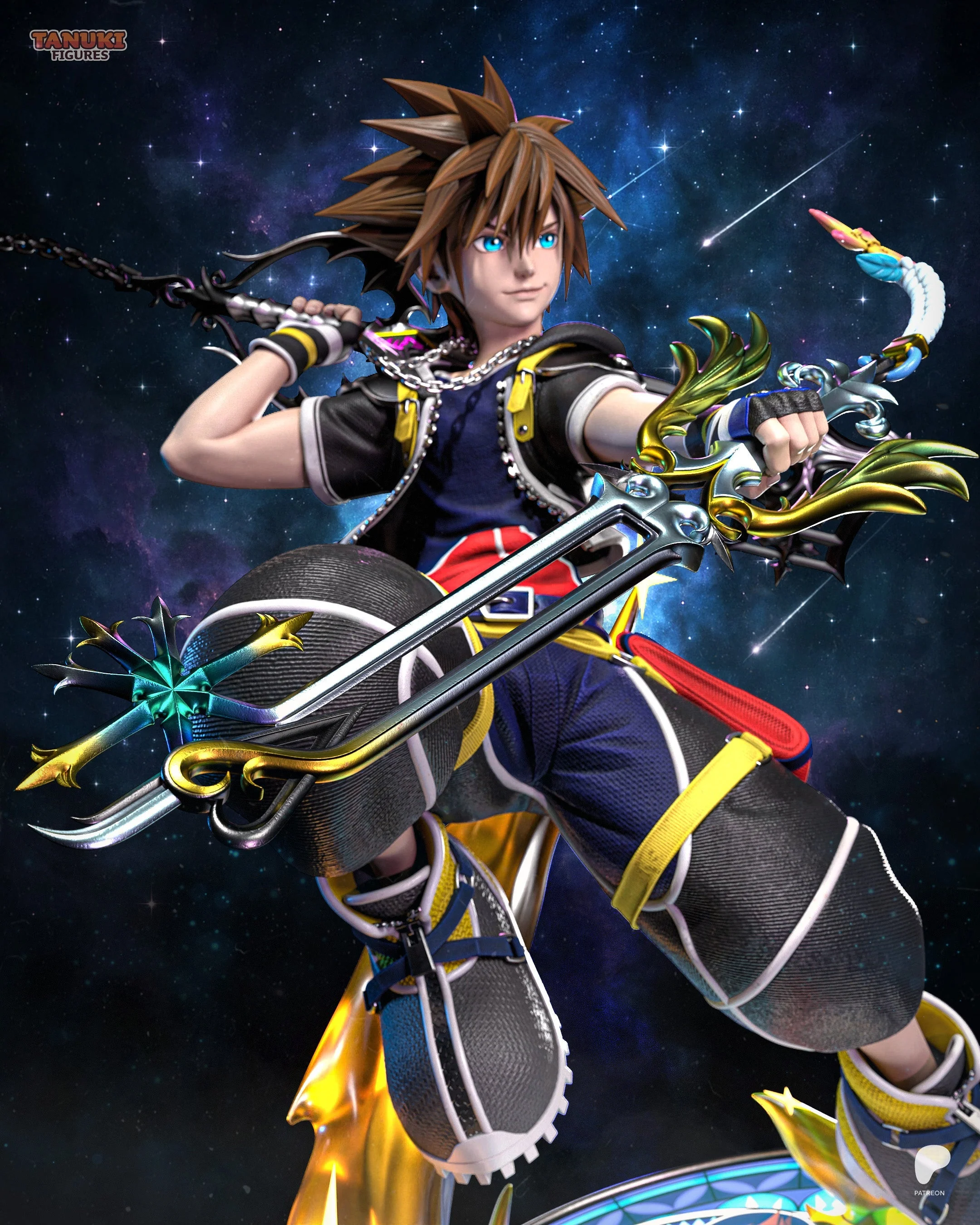 The Keyblade Wielder Statue - Image 9
