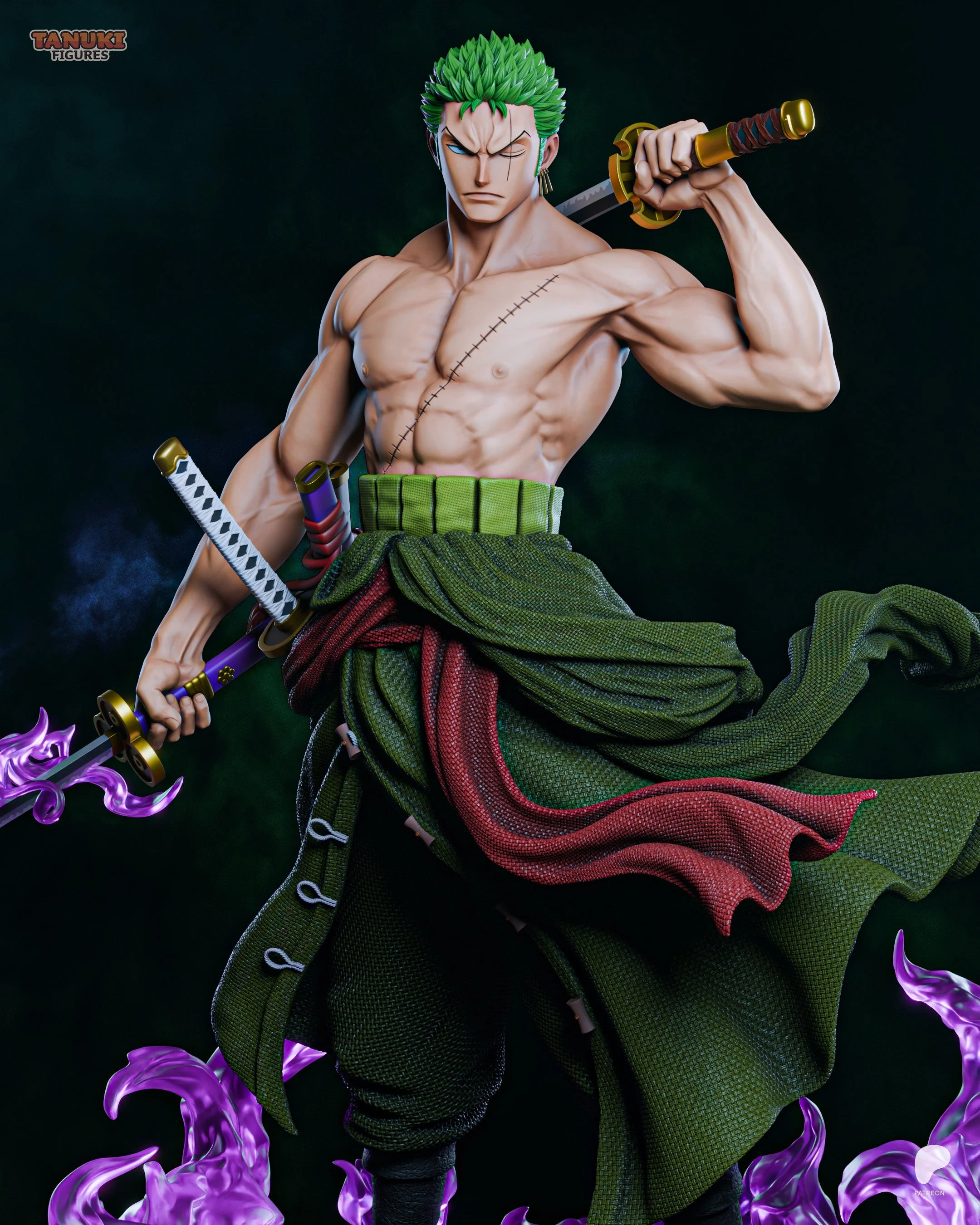 The King of Hell Statue - Image 4